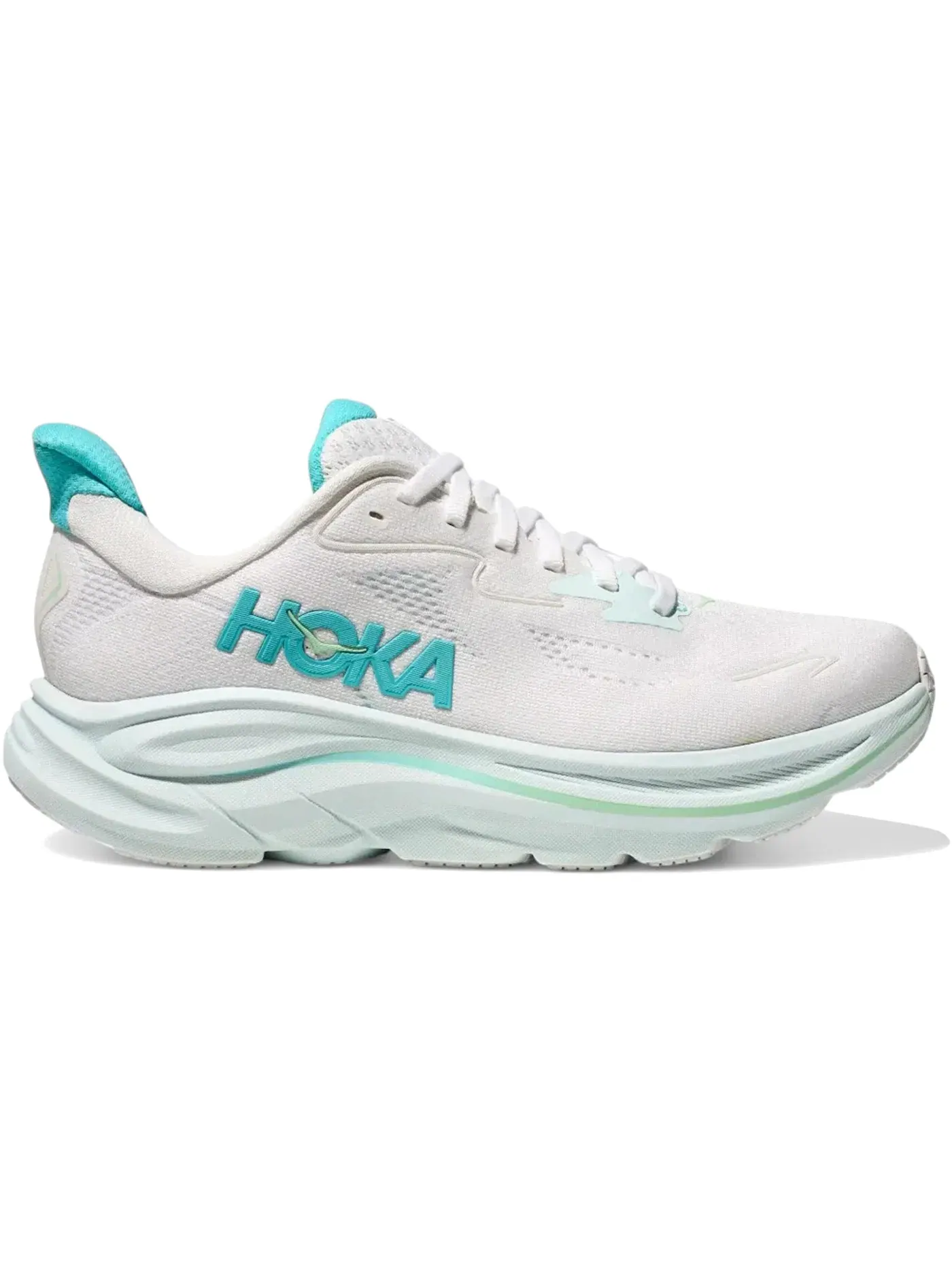 Женские кроссовки для бега Hoka One One Clifton 10 — изображение 1 из 1, белый синий