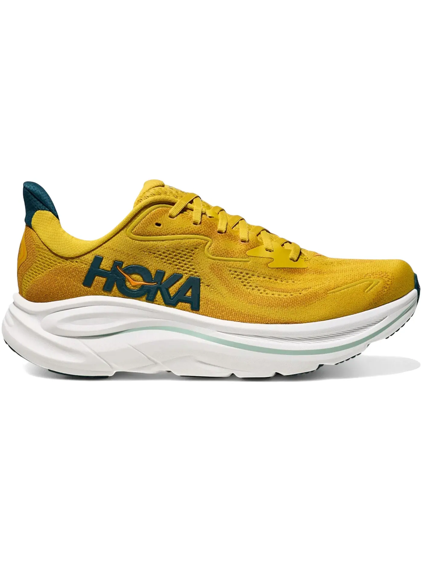 Мужские кроссовки для бега Hoka One One Clifton 10 — изображение 1 из 1, желтый золотистый
