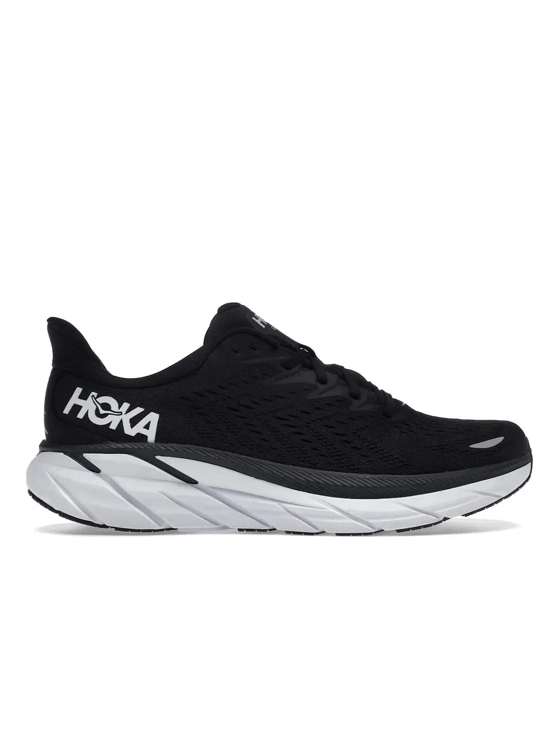 Мужские кроссовки для бега Hoka One One Clifton 8 — изображение 1 из 4, черный/белый