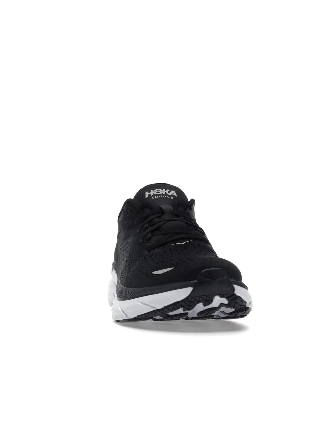 Мужские кроссовки для бега Hoka One One Clifton 8 — изображение 2 из 4, черный/белый