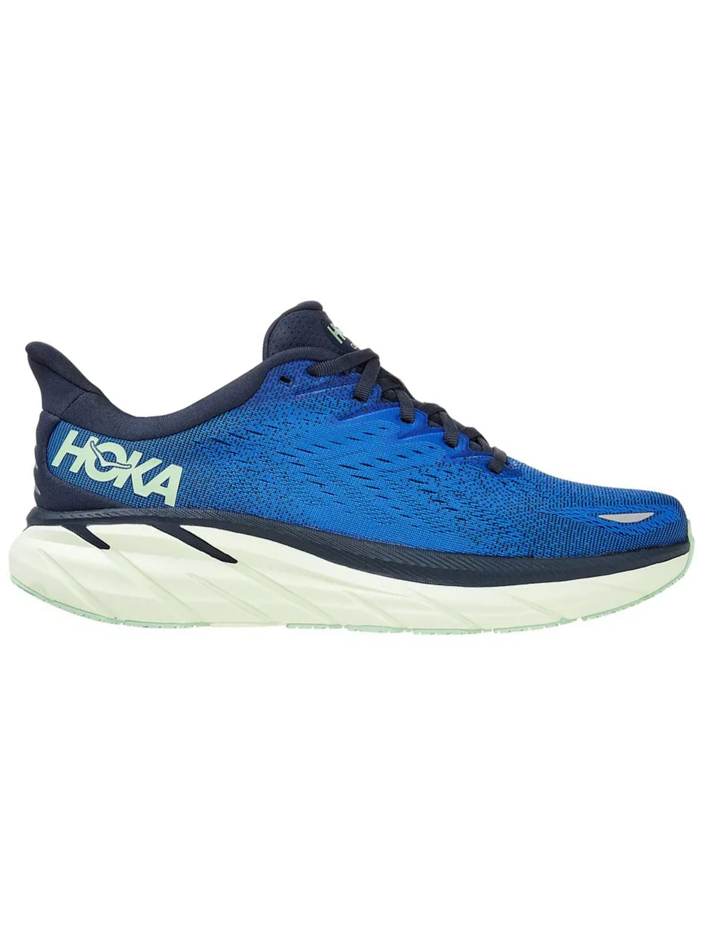 Мужские кроссовки с амортизацией Hoka One One Clifton 8 — изображение 1 из 1, синий