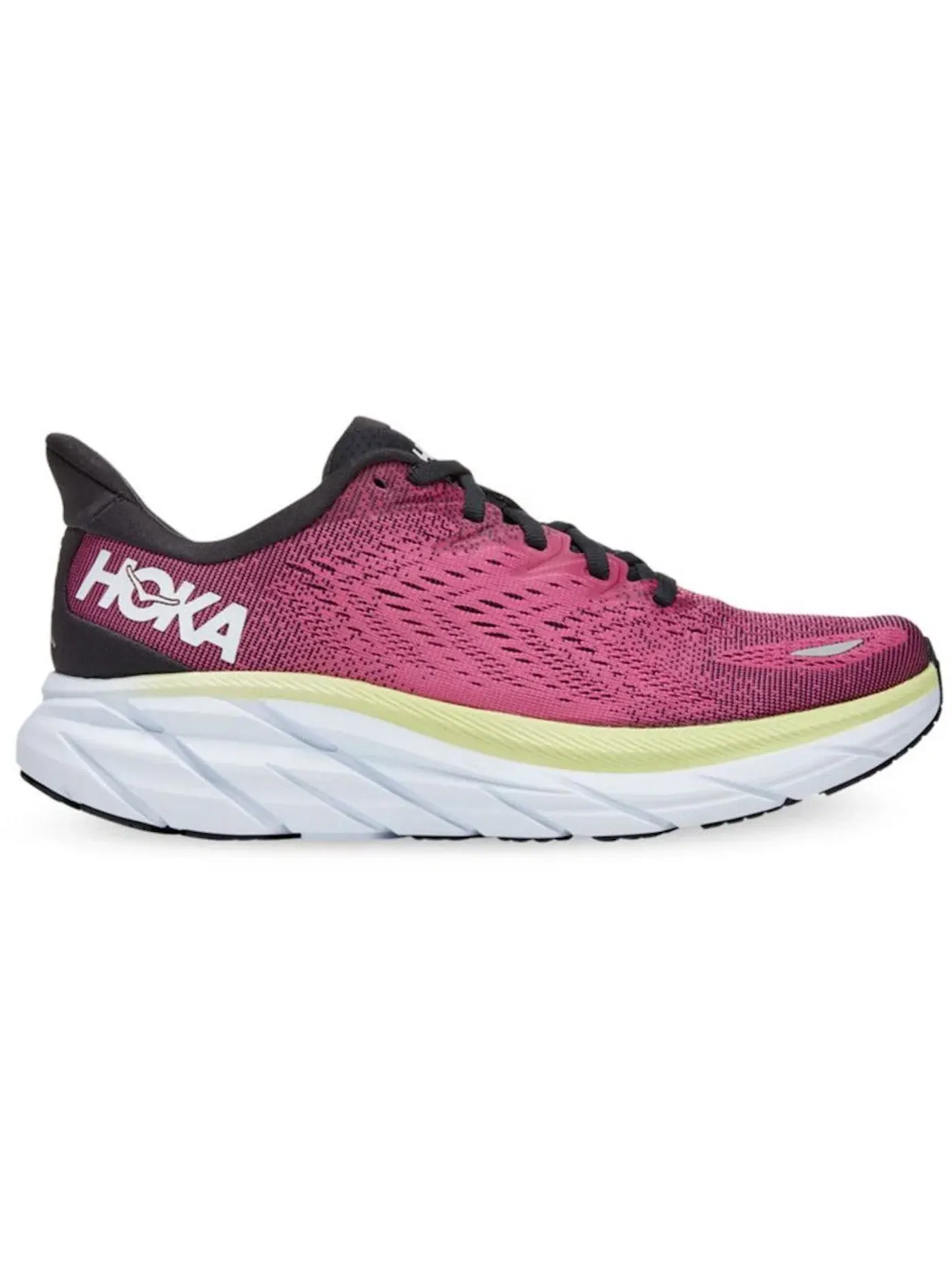 Женские кроссовки для бега Hoka One One Clifton 8 — изображение 1 из 1, синий графитовый розовый