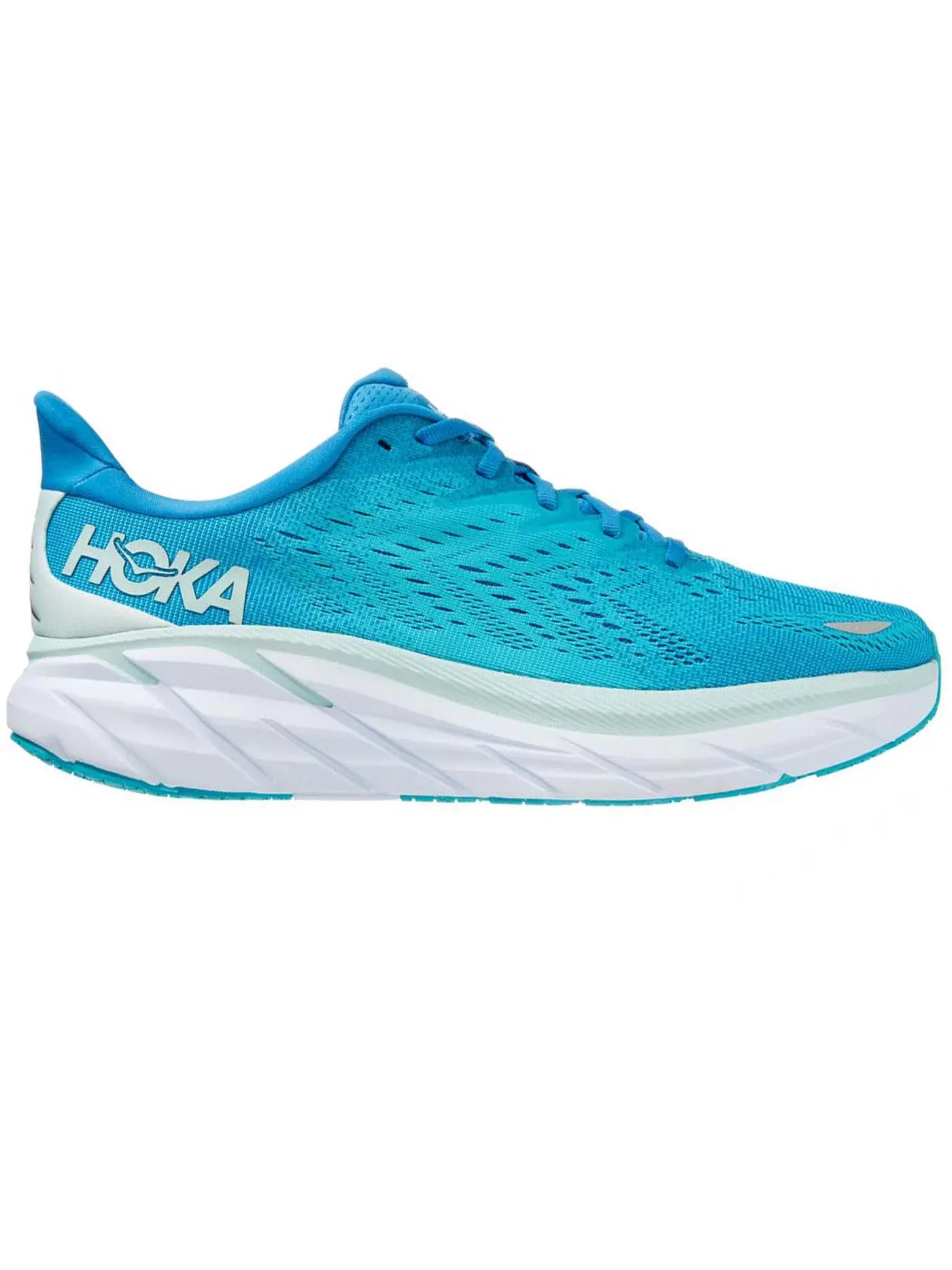 Мужские кроссовки для бега Hoka One One Clifton 8 — изображение 1 из 1, синий/синий