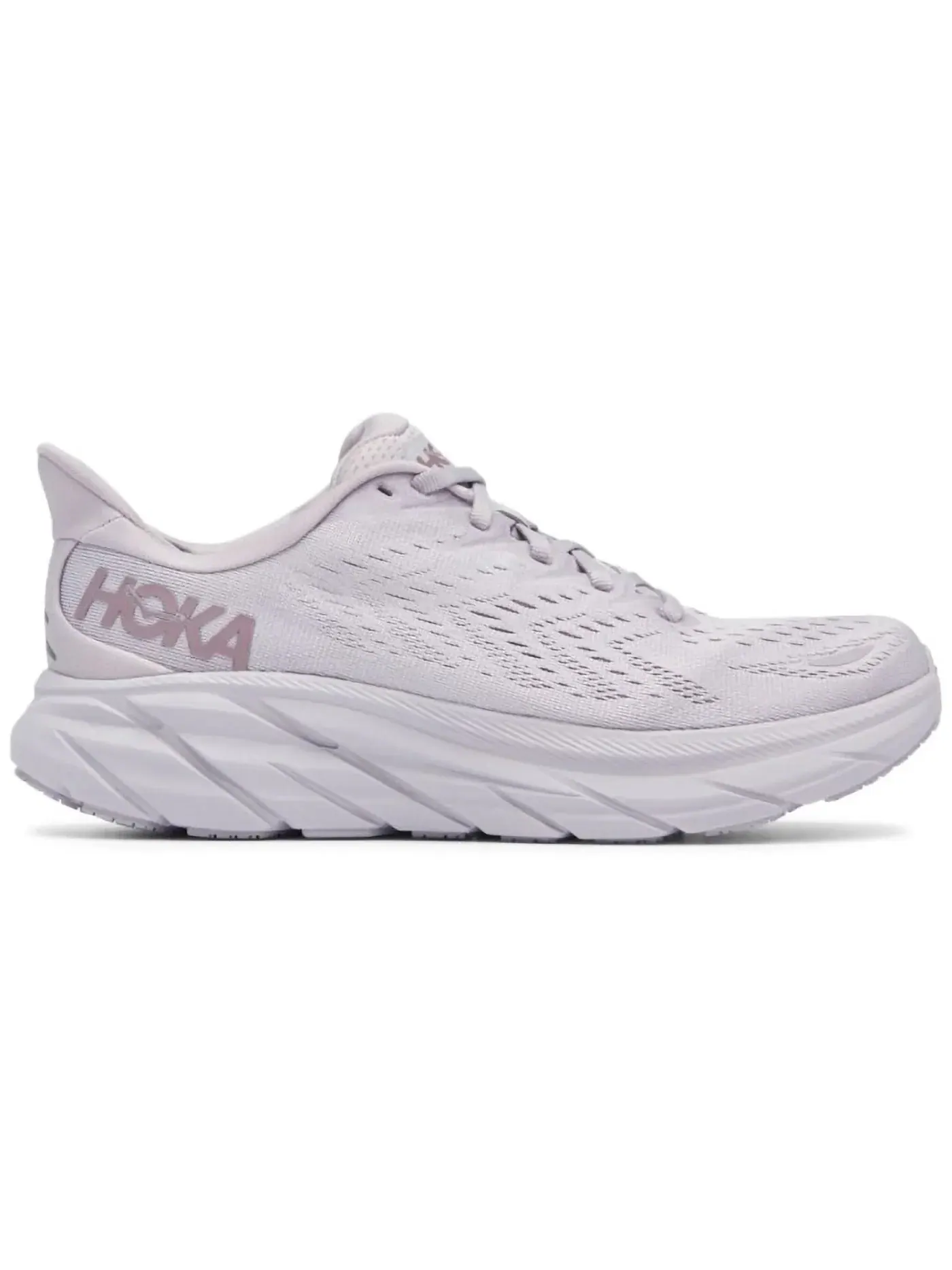 Женские кроссовки для бега Hoka One One Clifton 8, Lilac Marble/Elderberry — изображение 1 из 1