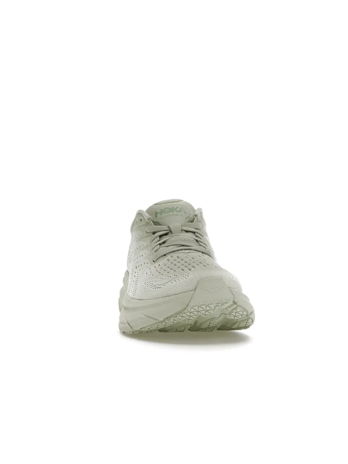 Женские кроссовки с амортизацией Hoka One One Clifton 8 — изображение 2 из 4, зеленый