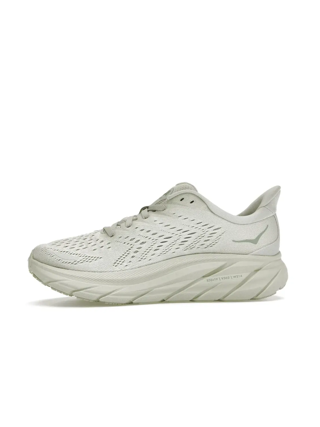 Женские кроссовки с амортизацией Hoka One One Clifton 8 — изображение 3 из 4, зеленый