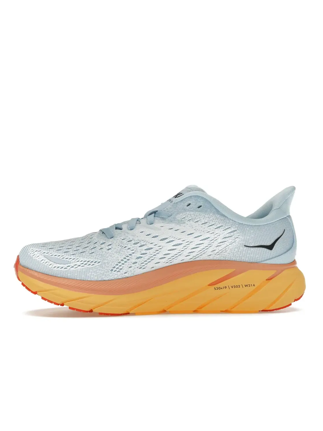 Женские кроссовки для бега Hoka One One Clifton 8 — изображение 3 из 4, прозрачный