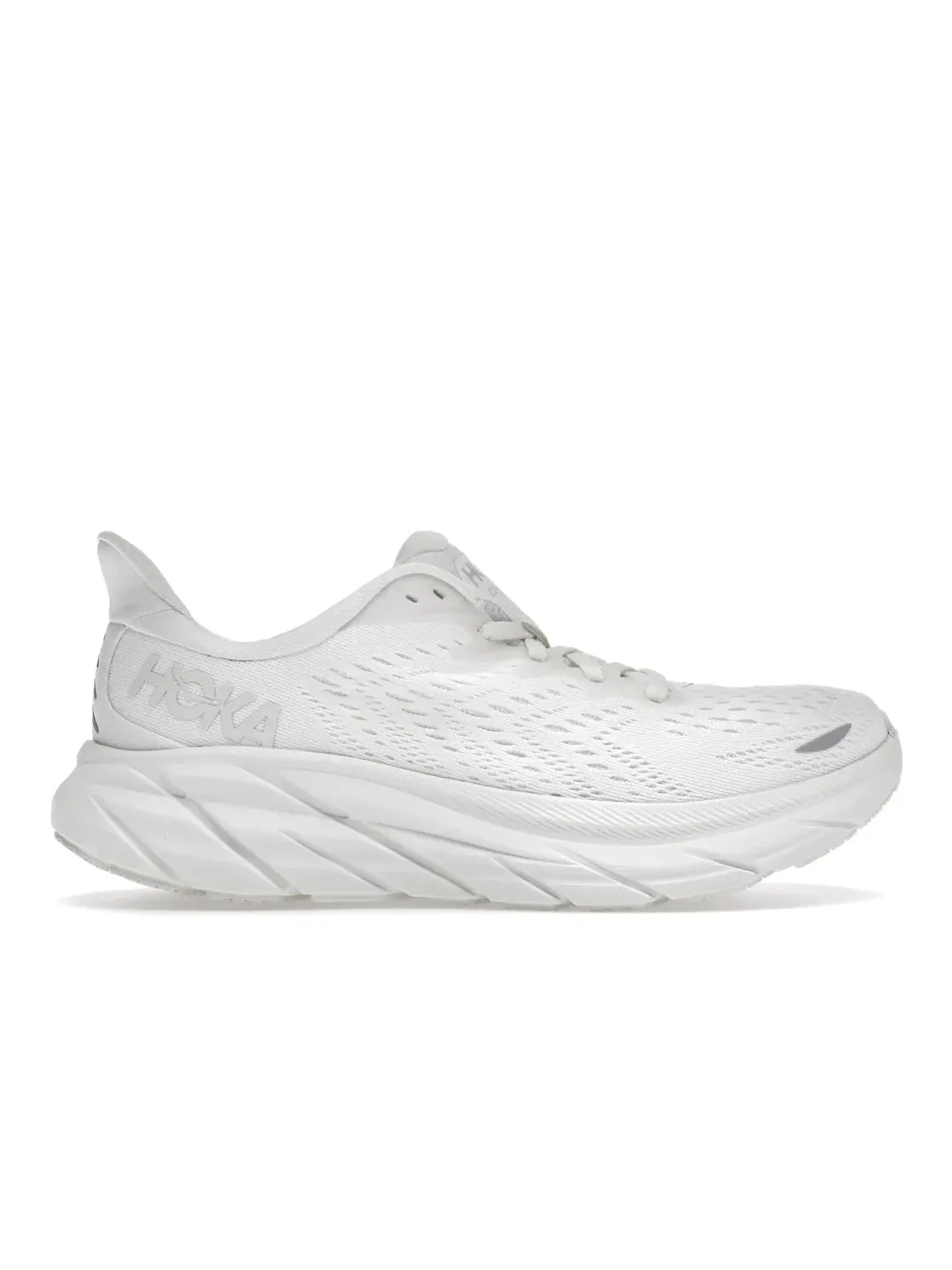 Женские кроссовки для бега Hoka One One Clifton 8 — изображение 1 из 4, белый/белый