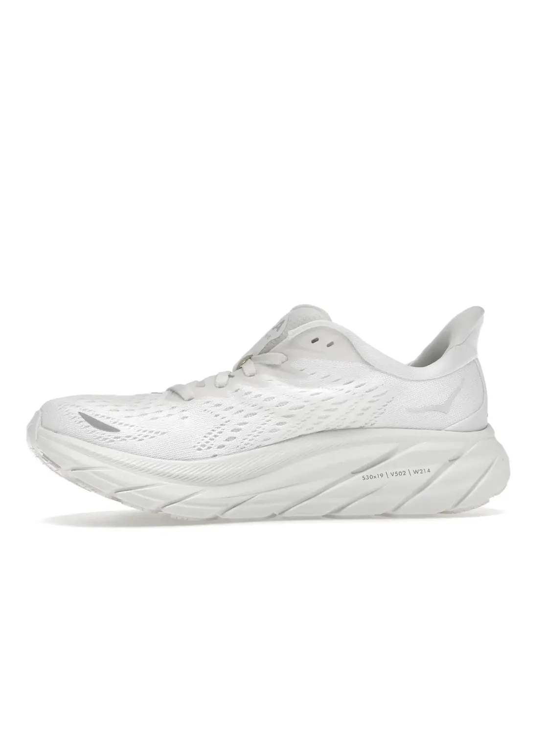 Женские кроссовки для бега Hoka One One Clifton 8 — изображение 3 из 4, белый/белый