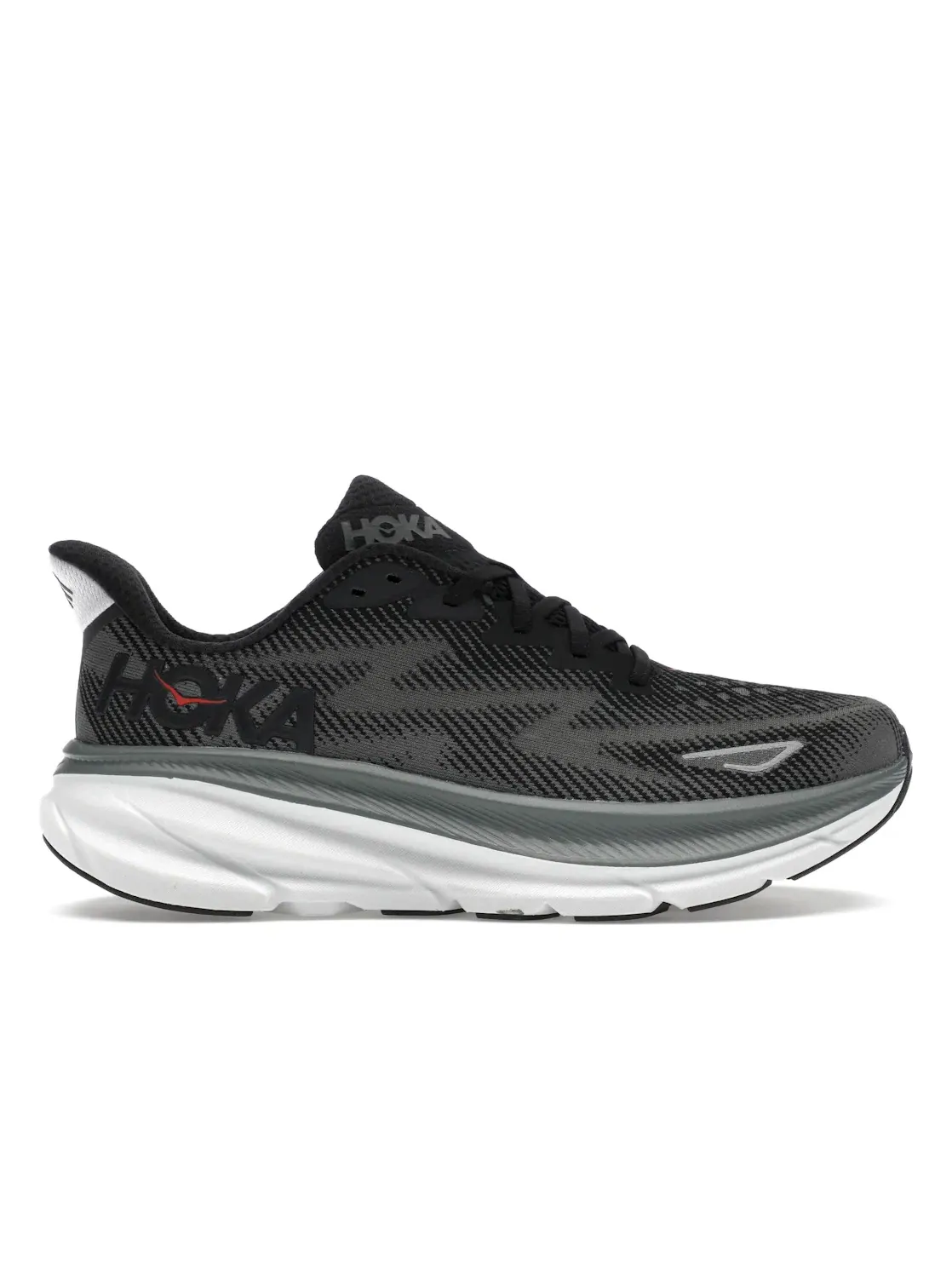 Мужские кроссовки для бега Clifton 9 Hoka One One — изображение 1 из 4, черный