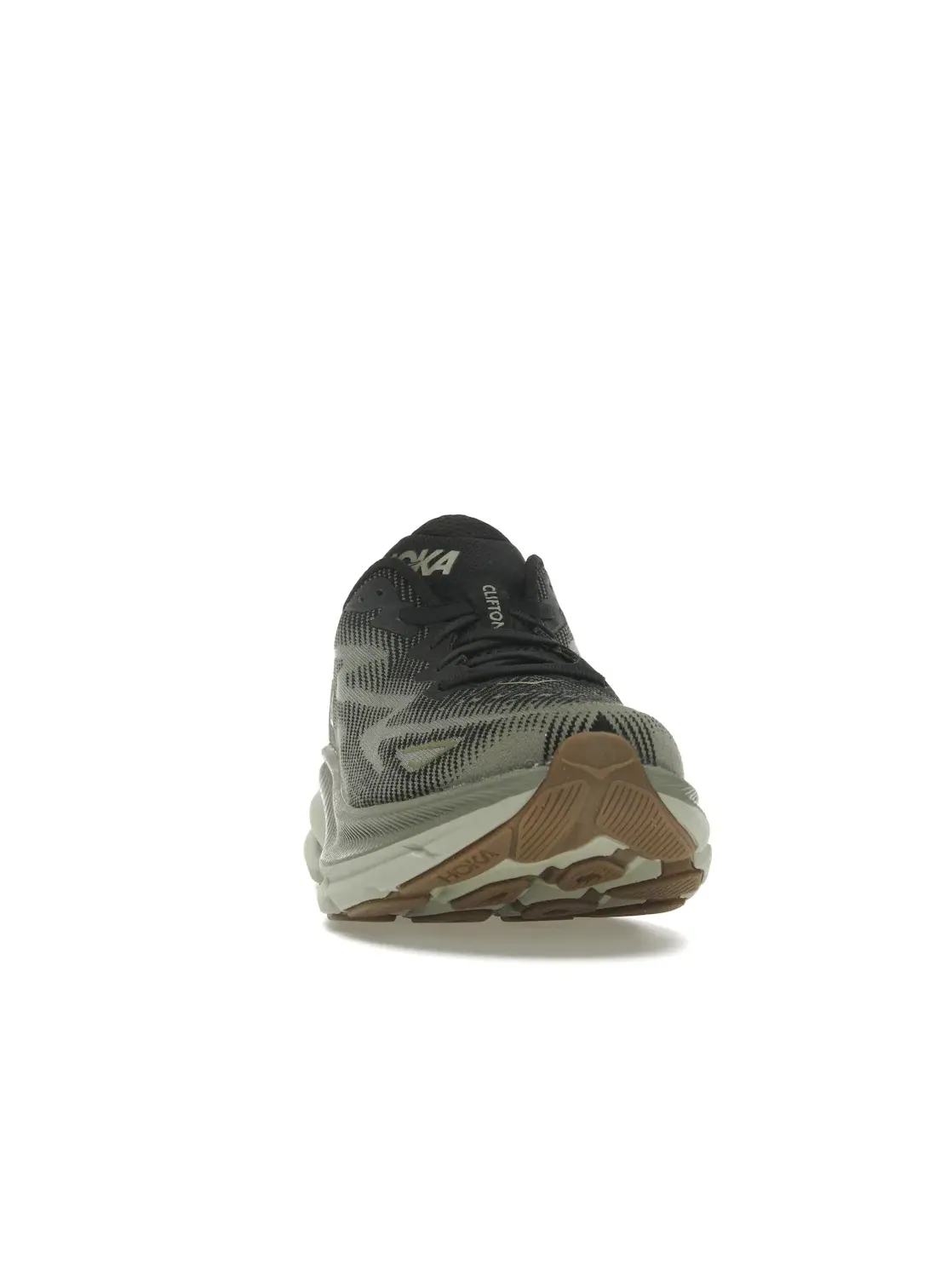Мужские кроссовки с амортизацией Hoka One One Clifton 9 — изображение 2 из 4, черный