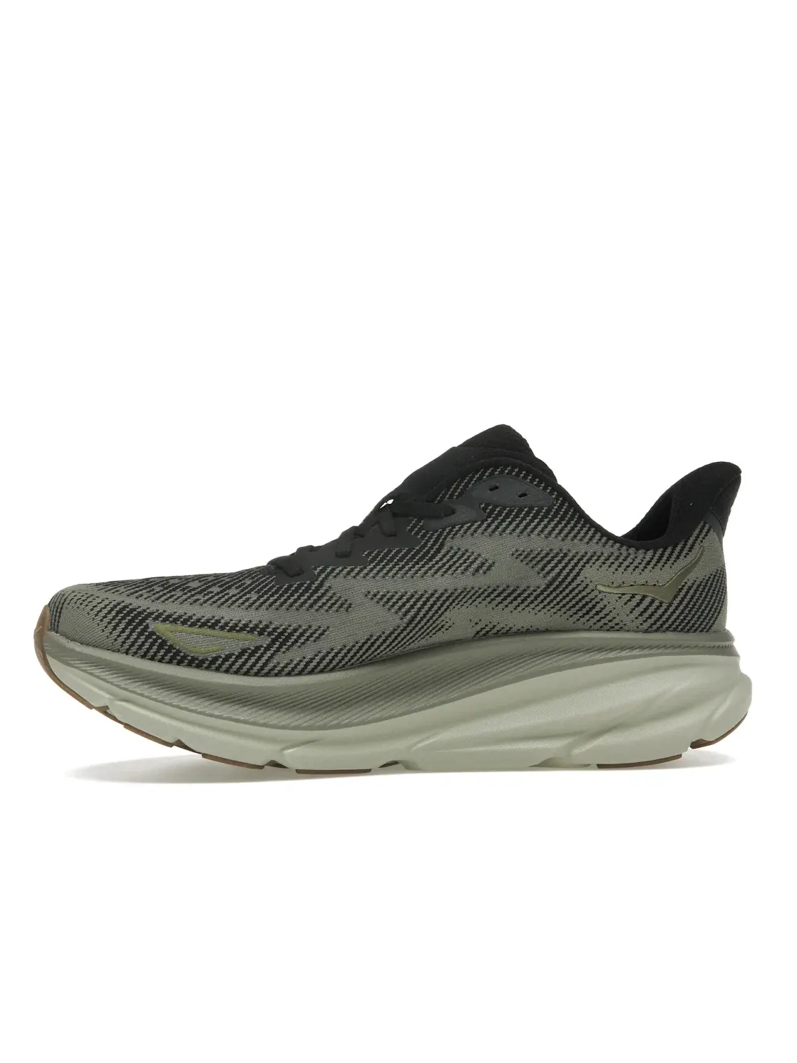 Мужские кроссовки с амортизацией Hoka One One Clifton 9 — изображение 3 из 4, черный