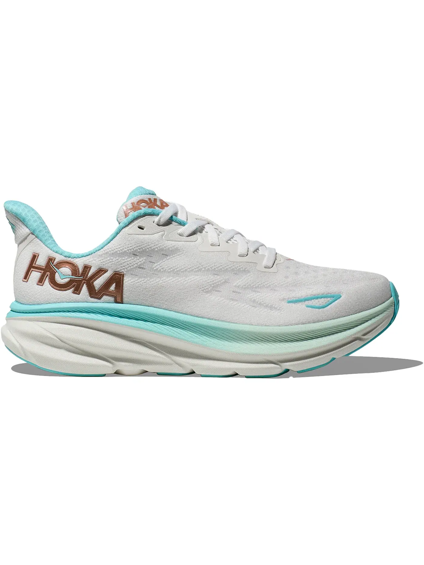 Женские кроссовки для бега Hoka One One Clifton 9 — изображение 1 из 1, розовый золотистый