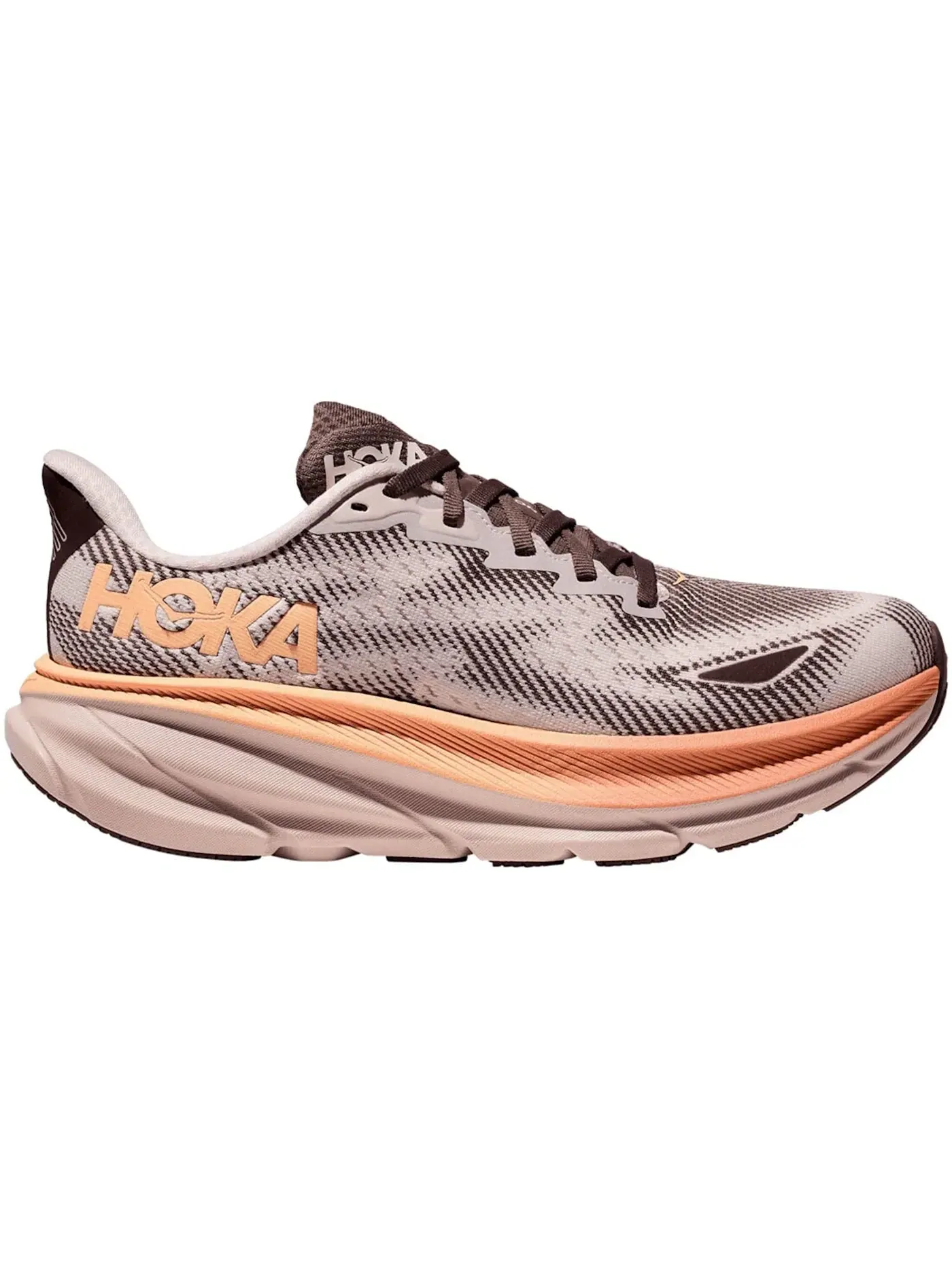 Женские кроссовки для бега с мембраной Gore-Tex Hoka One One Clifton 9 Gore-Tex, Cosmic Pearl Smoky Quartz