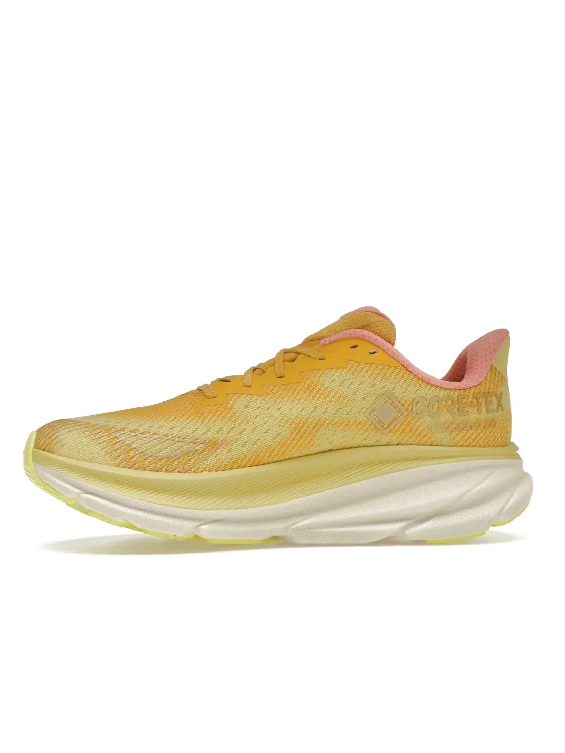 Мужские кроссовки с мембраной Gore-Tex Hoka One One Clifton 9 Gore-Tex TS — изображение 3 из 4, желтый