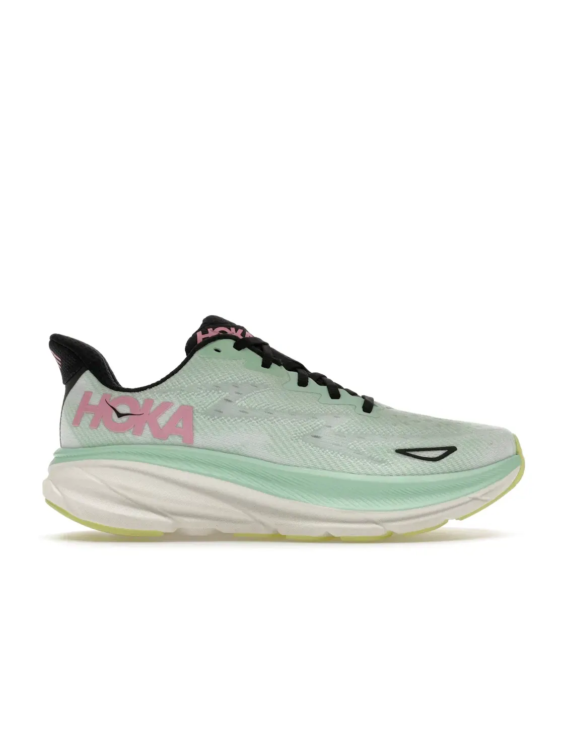 Женские кроссовки Hoka One One Clifton 9, Mint Fluorite Snow Melt — изображение 1 из 4
