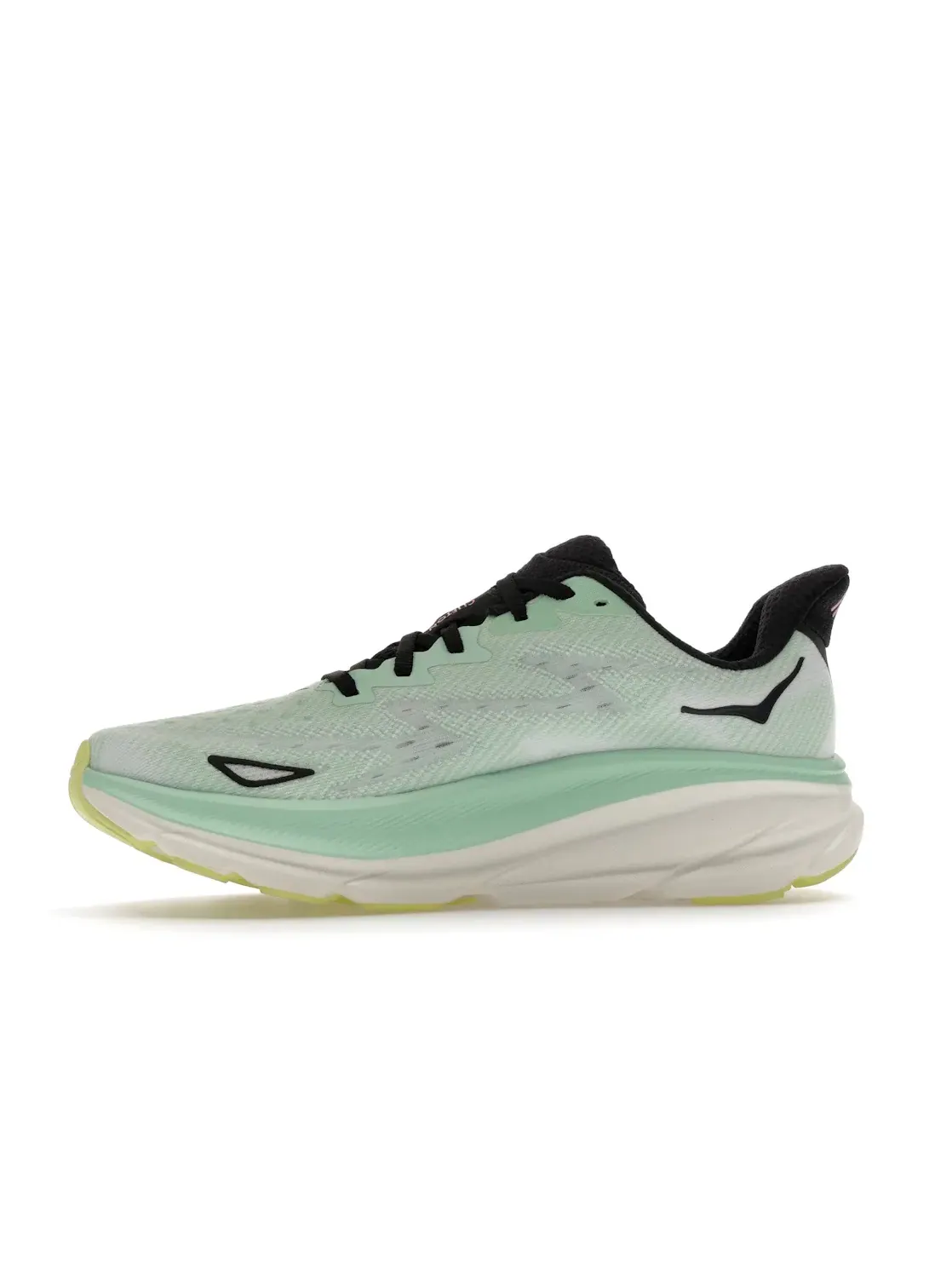 Женские кроссовки Hoka One One Clifton 9, Mint Fluorite Snow Melt — изображение 3 из 4