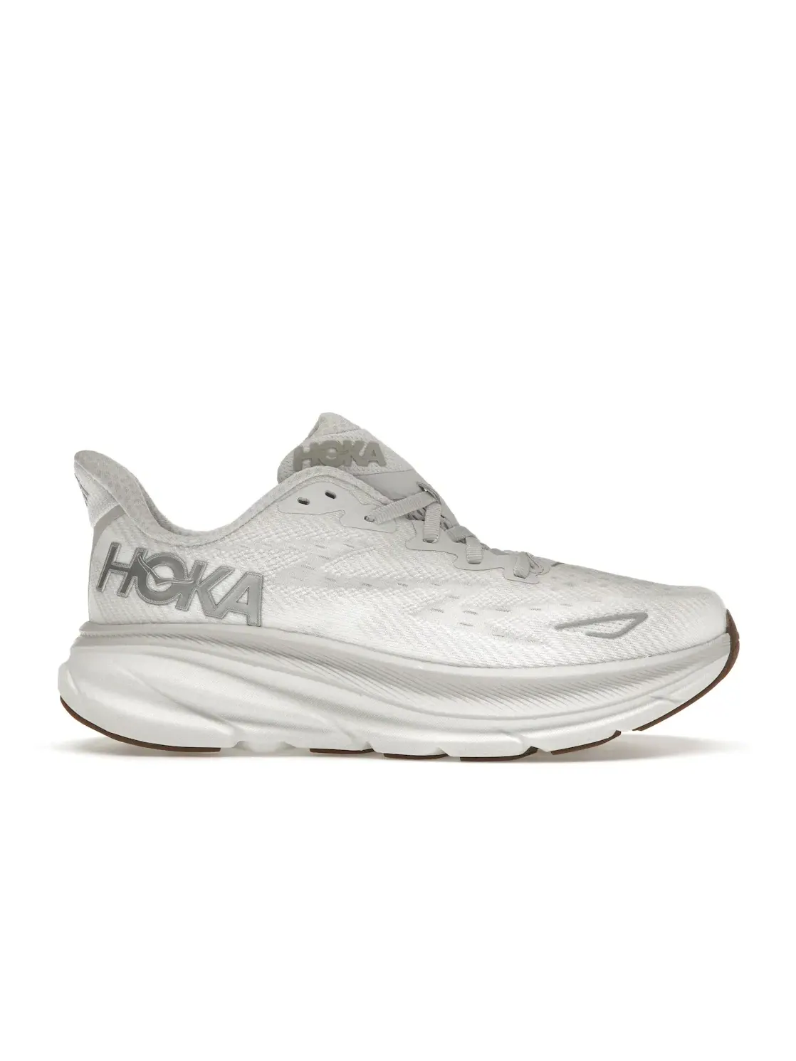 Женские кроссовки с амортизацией Hoka One One Clifton 9 — изображение 1 из 4, белый