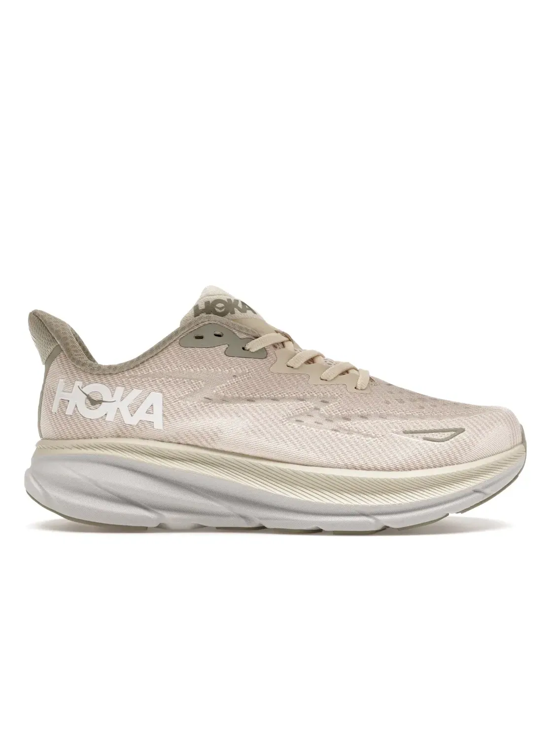 Мужские кроссовки для бега Hoka One One Clifton 9, Oat Milk Barley — изображение 1 из 4