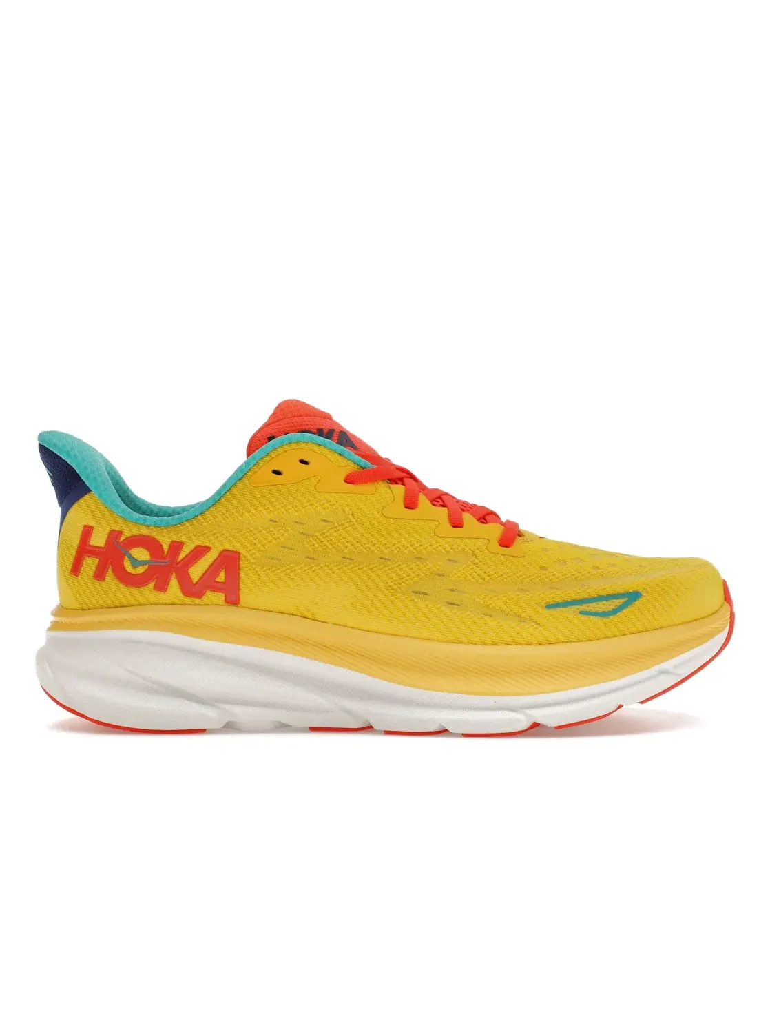 Мужские кроссовки для бега Hoka One One Clifton 9, Passion Fruit Maize — изображение 1 из 4