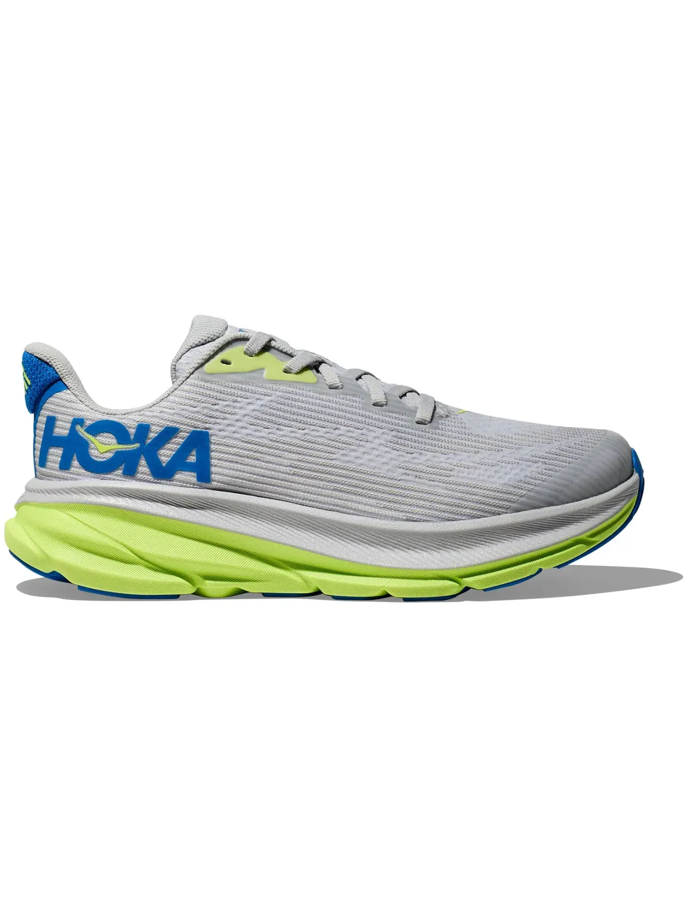 Детские кроссовки для бега Hoka One One Clifton 9, Stardust/Electric Cobalt — изображение 1 из 1
