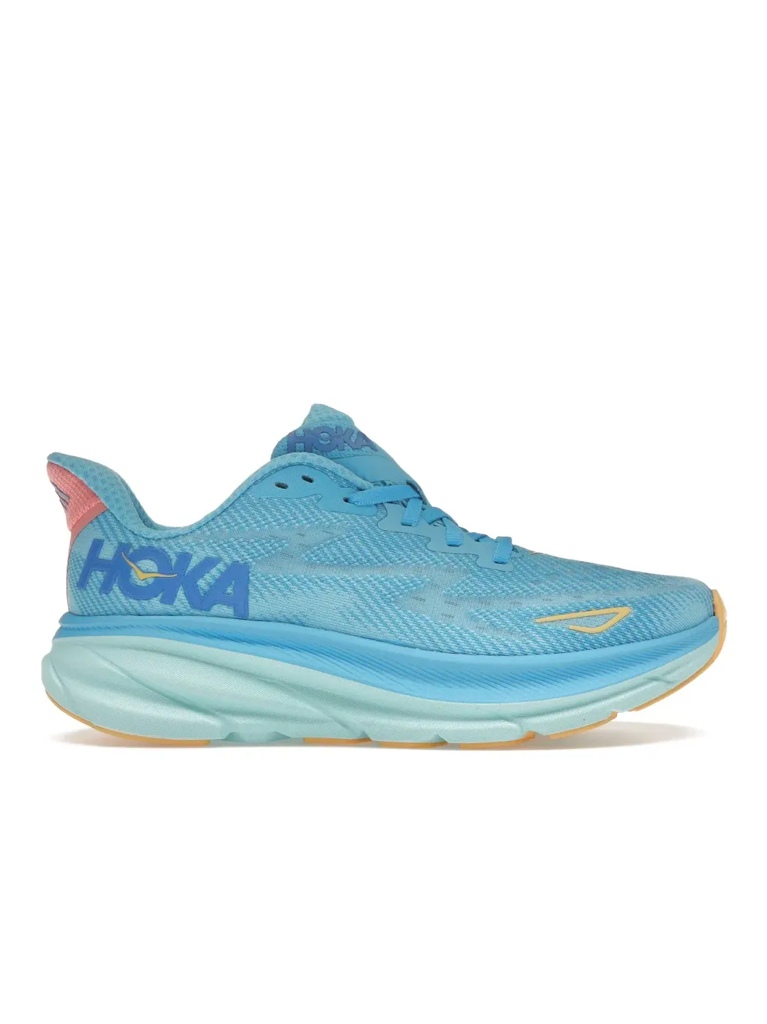 Женские кроссовки для бега Hoka One One Clifton 9, Swim Day/Cloudless — изображение 1 из 4