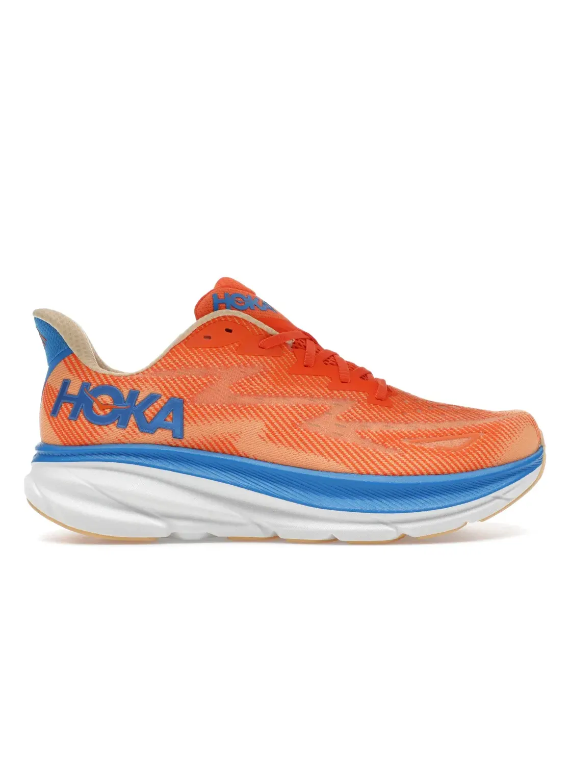 Мужские кроссовки для бега Hoka One One Clifton 9 — изображение 1 из 4, оранжевый