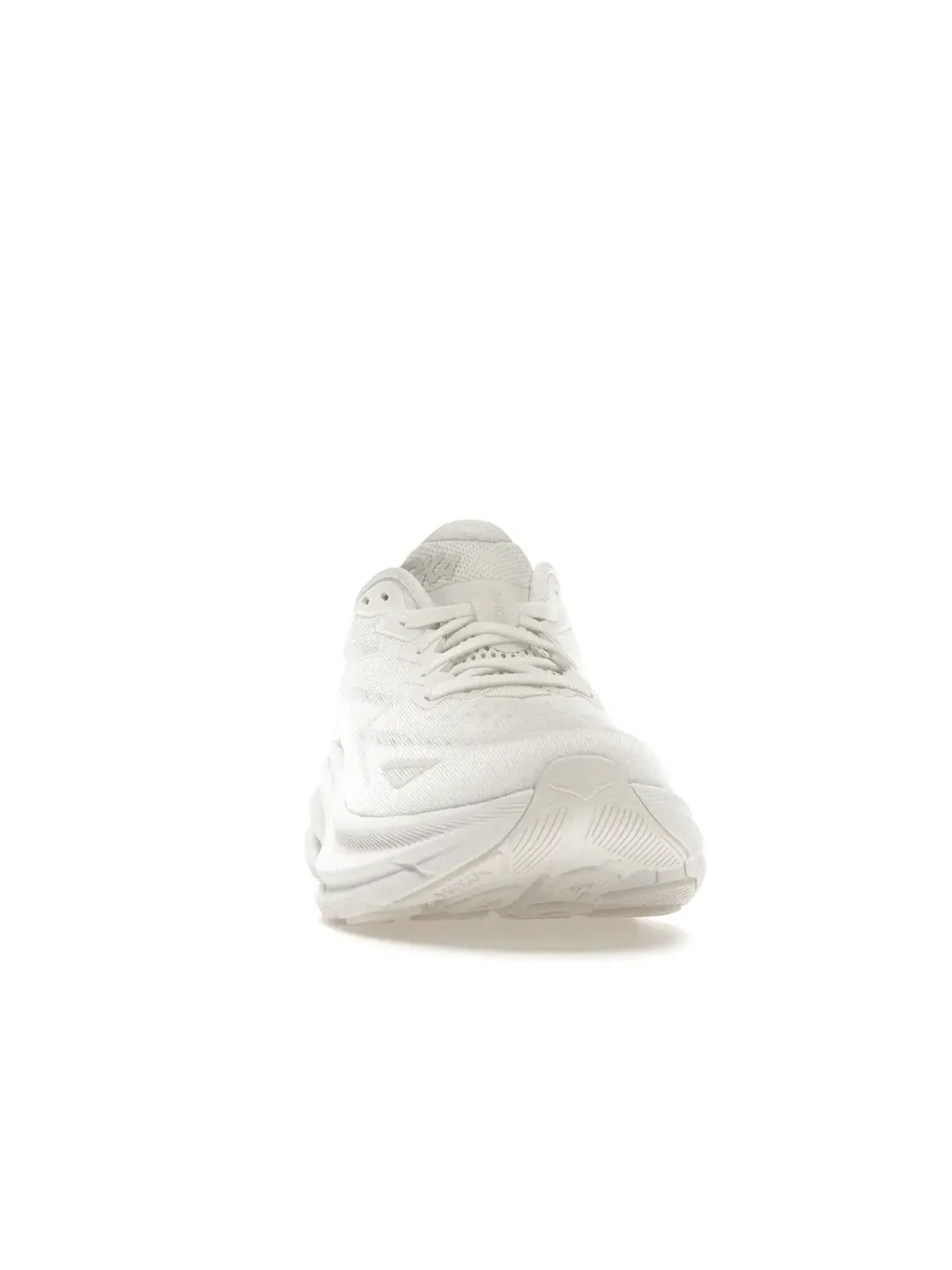 Женские кроссовки с амортизацией Hoka One One Clifton 9 — изображение 2 из 4, белый/белый