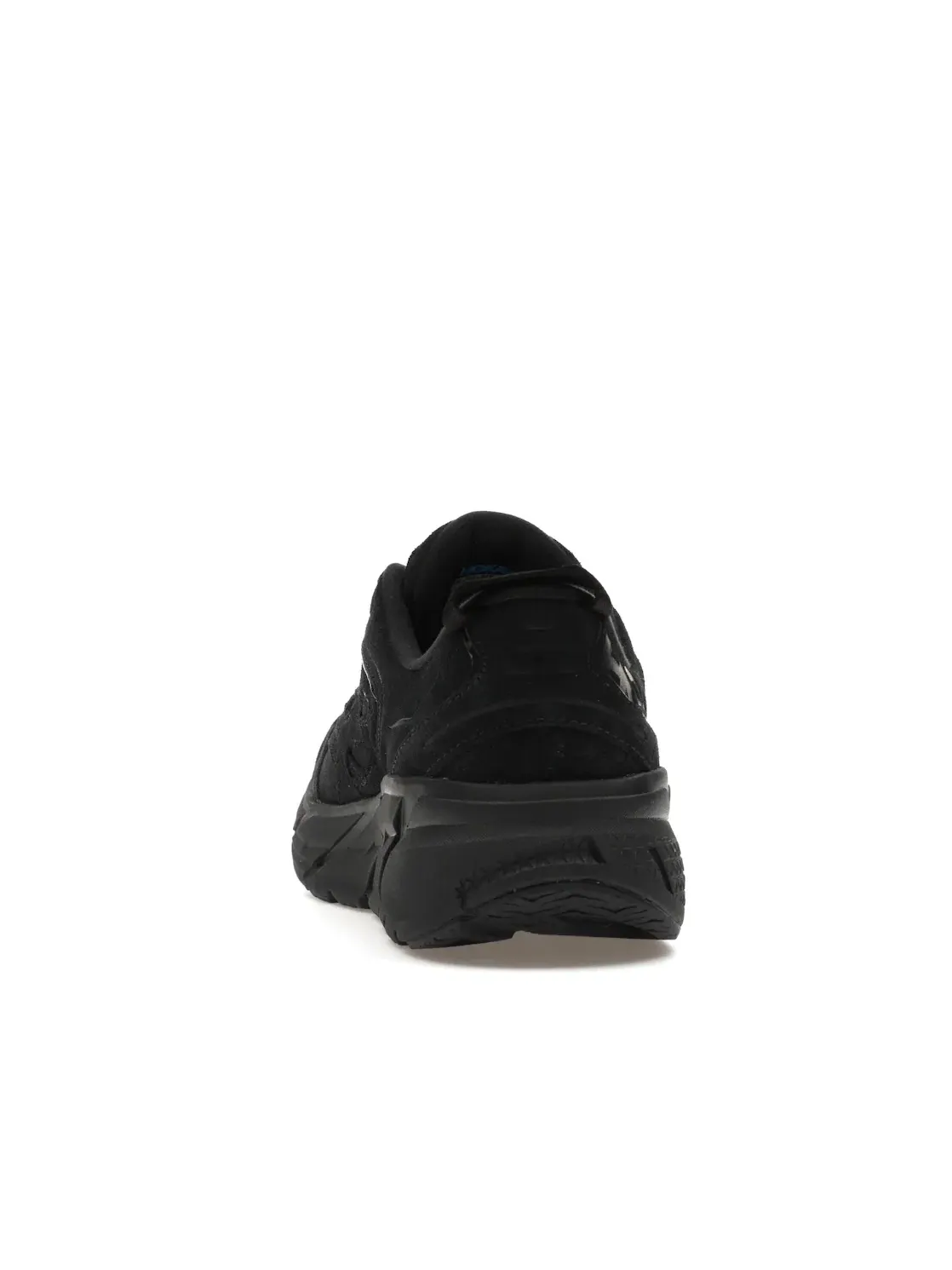 Кроссовки на шнуровке с замшевым верхом Hoka One One Clifton L Suede — изображение 4 из 4, черный/черный