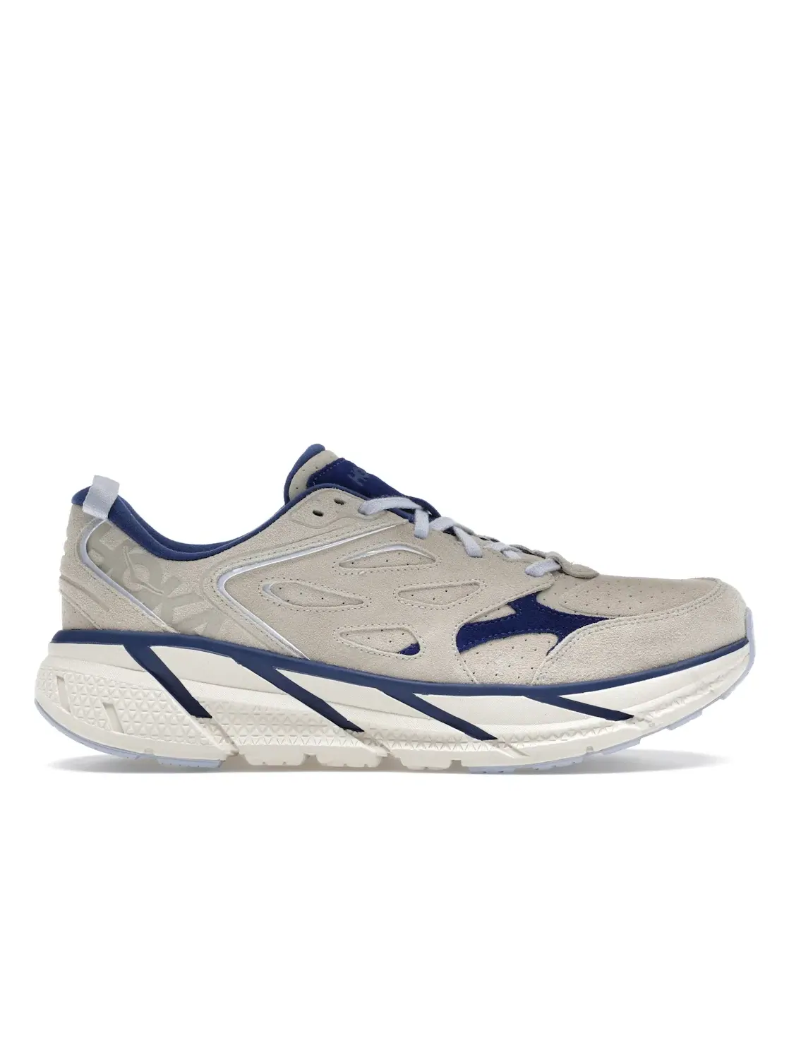 Мужские кроссовки для бега с замшевым верхом Hoka One One Clifton L Suede — изображение 1 из 4, синий