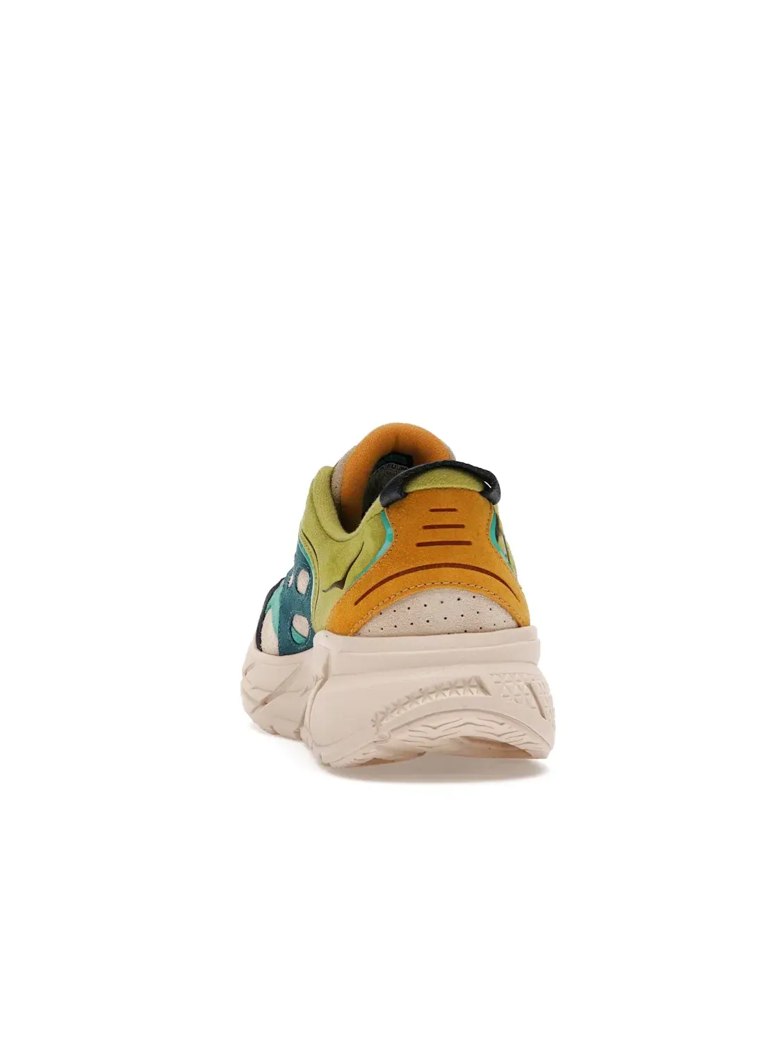 Мужские кроссовки с замшевым верхом Hoka One One Clifton L Suede — изображение 4 из 4, мульти/песочный