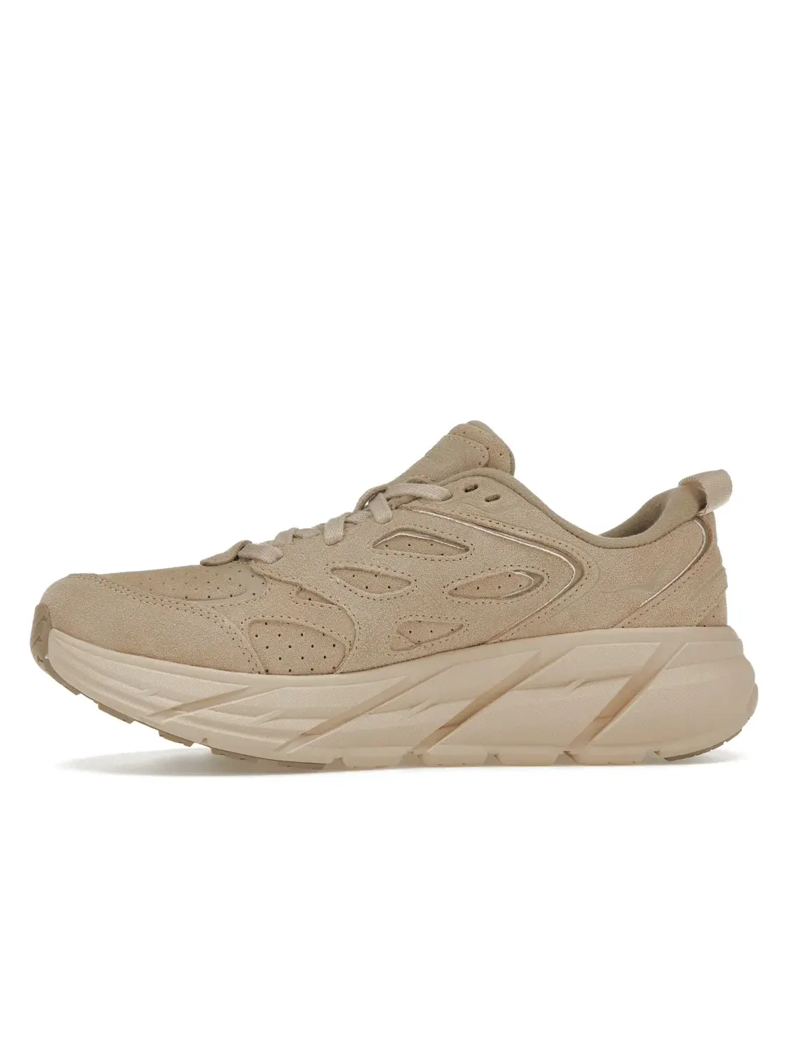 Кроссовки для бега с замшевым верхом Hoka One One Clifton L Suede — изображение 3 из 4, песочный