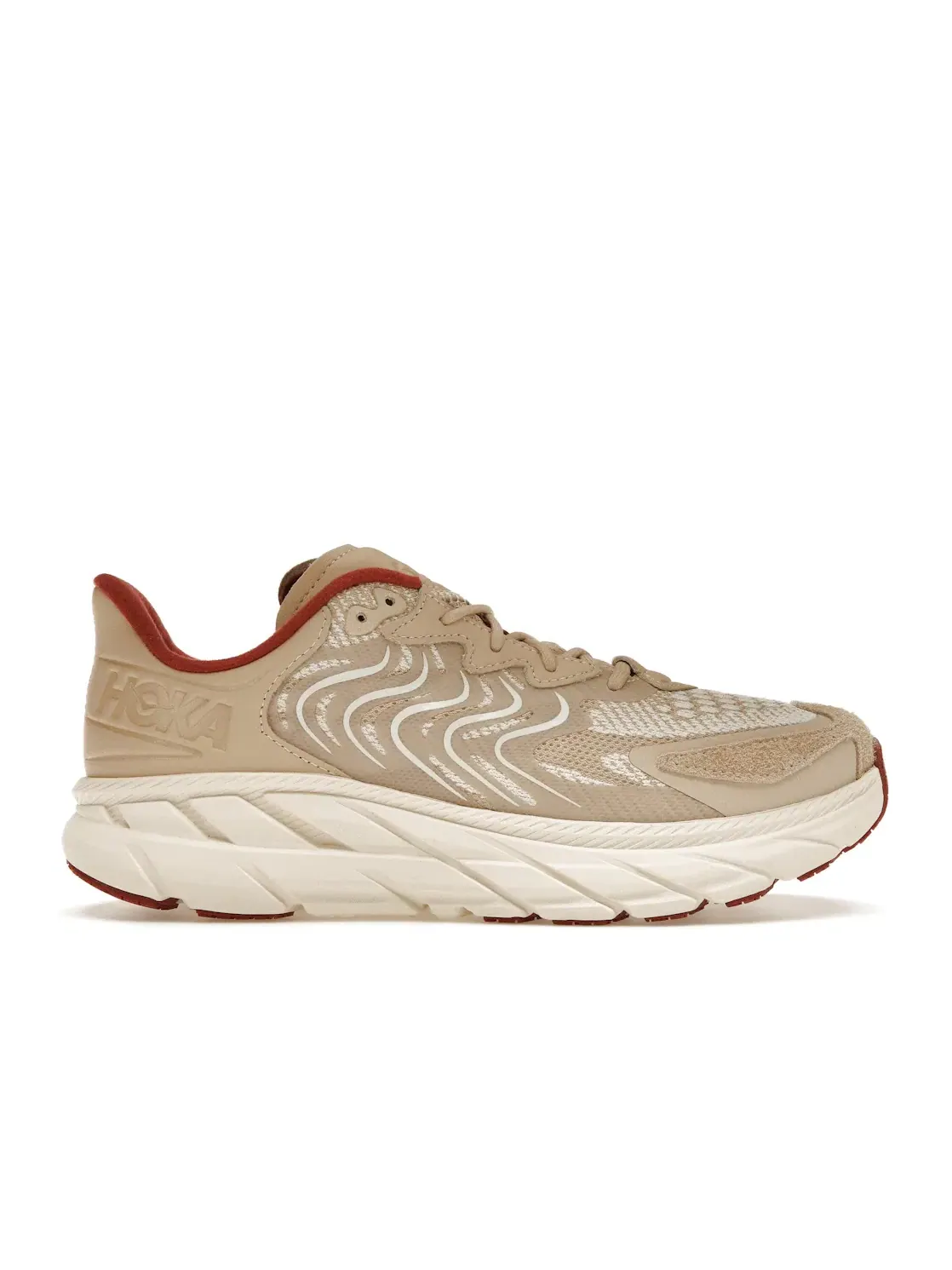 Кроссовки для бега Hoka One One Clifton LS — изображение 1 из 4, песочный