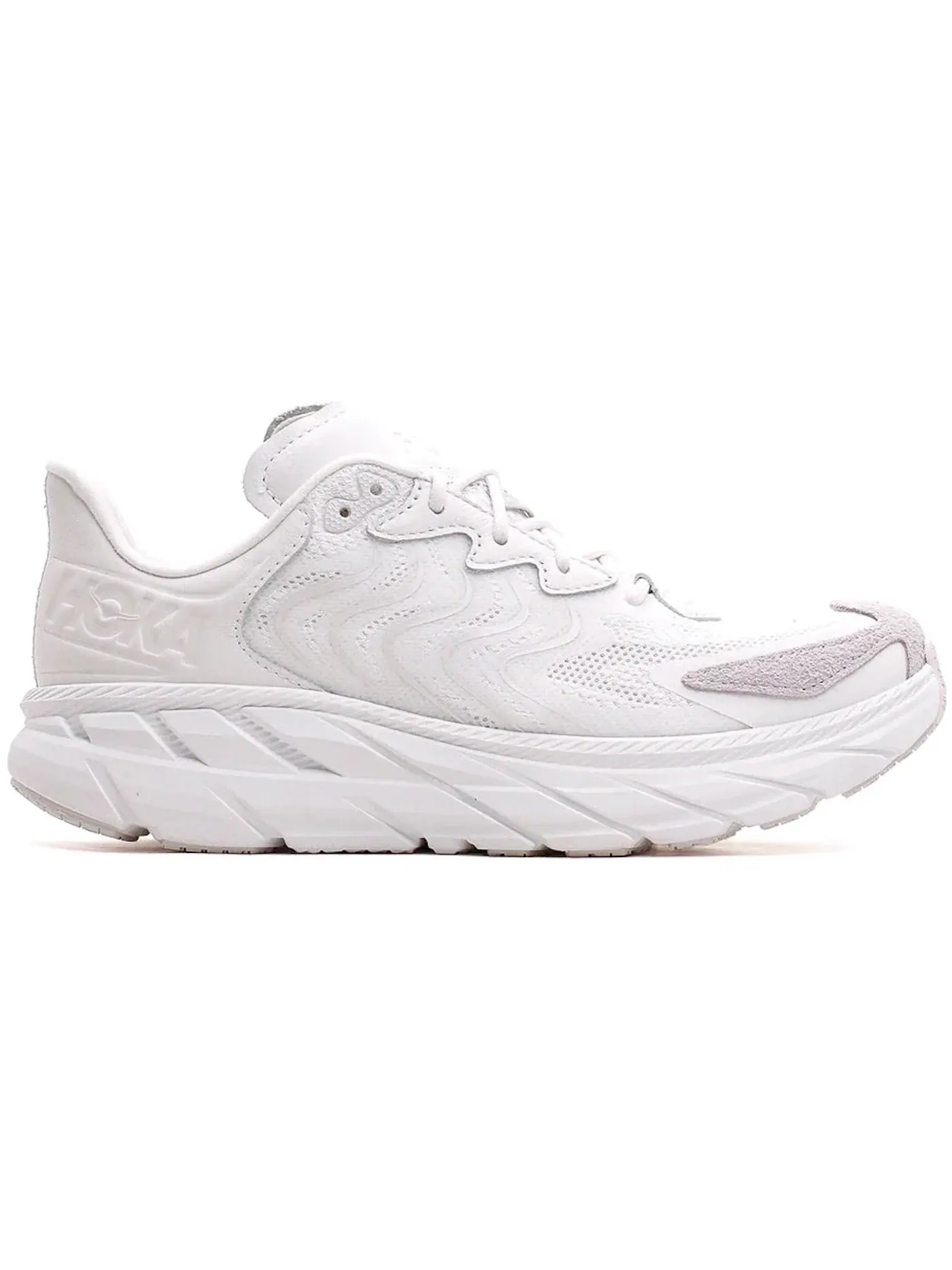 Унисекс кроссовки для бега с амортизацией Clifton LS Hoka One One — изображение 1 из 1, белый
