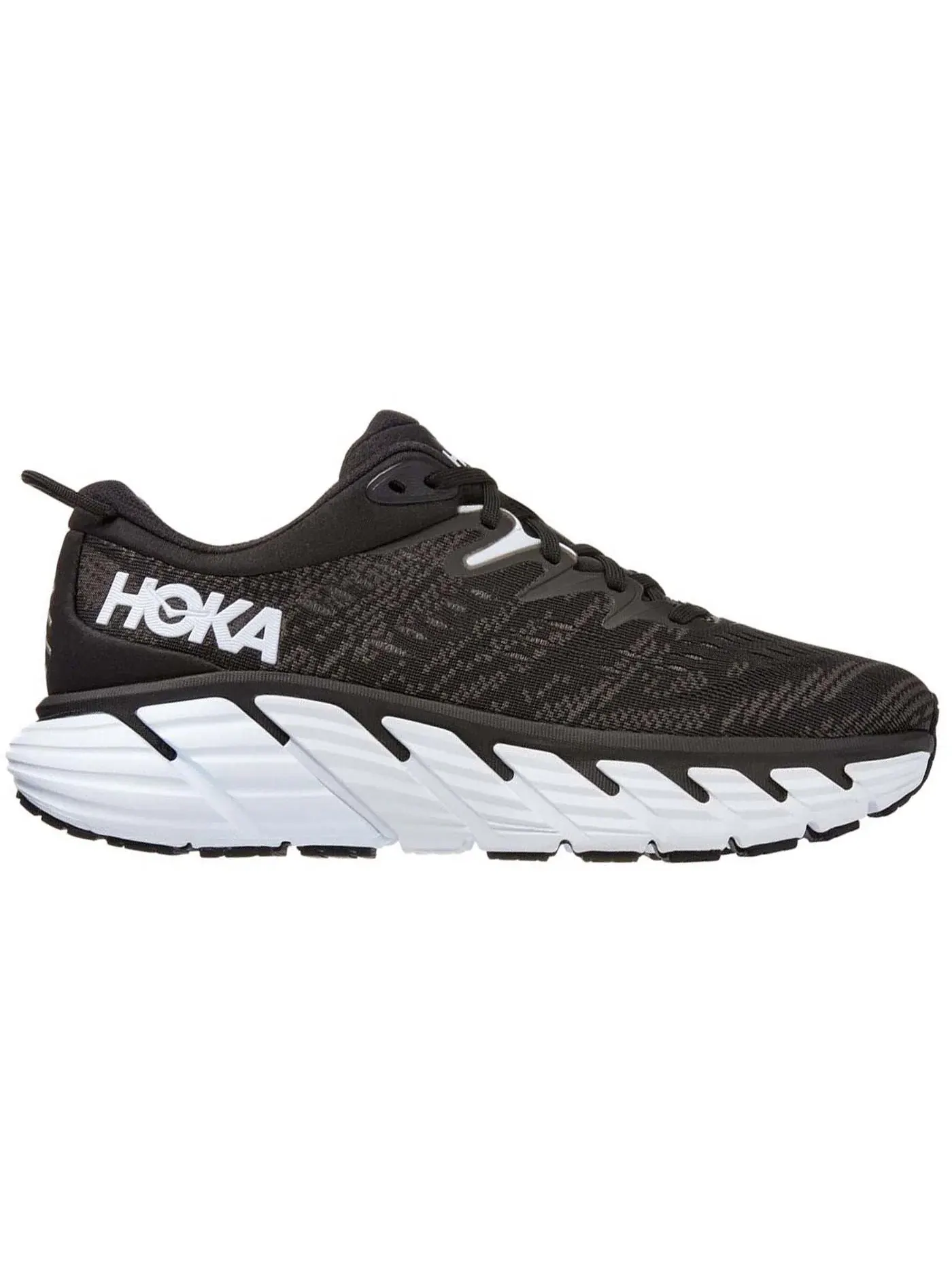 Женские кроссовки для бега Gaviota 4 Hoka One One — изображение 1 из 1, черный/белый