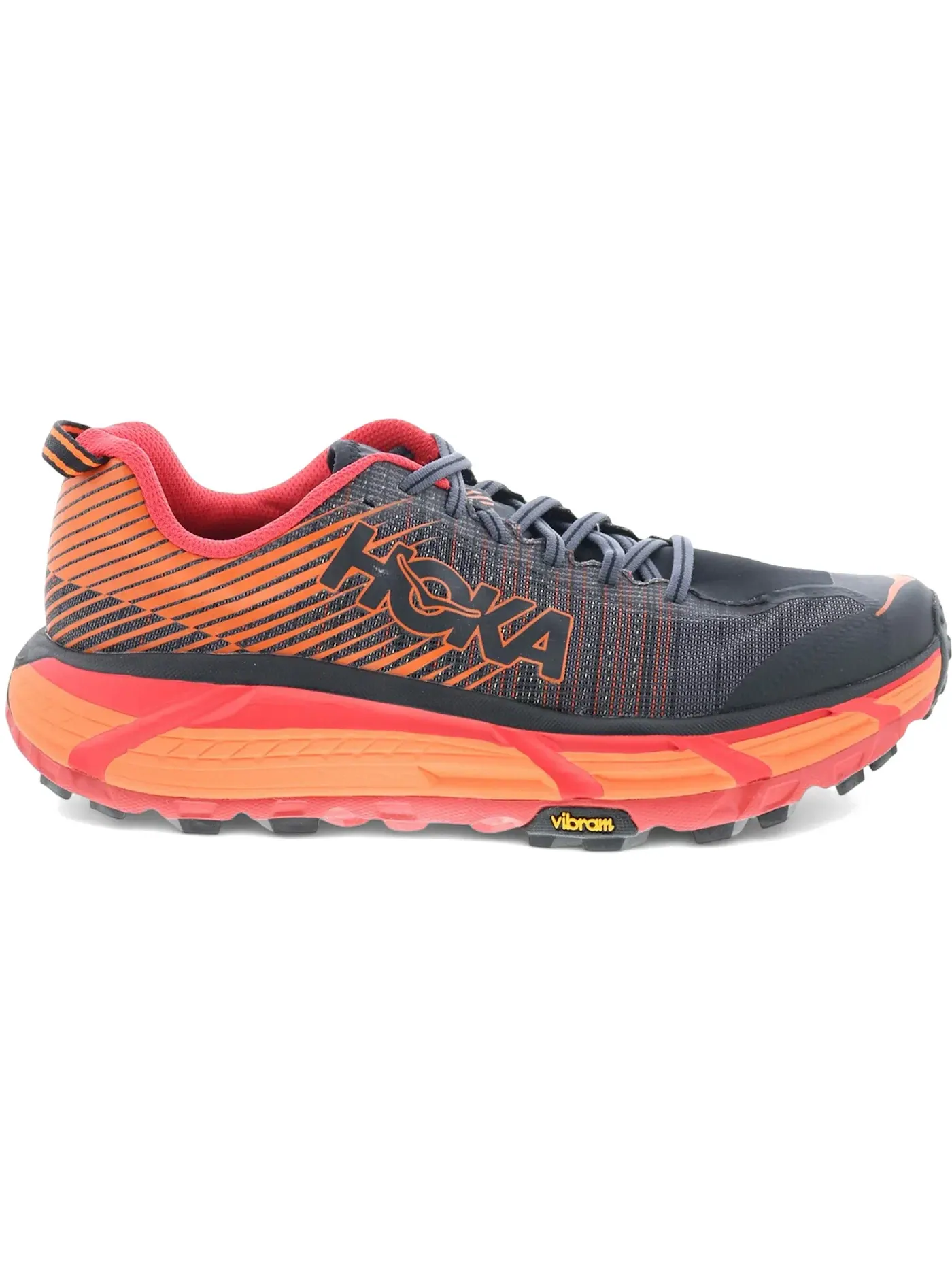 Мужские кроссовки с амортизацией Hoka One One Evo Mafate 2 — изображение 1 из 1, черный/красный