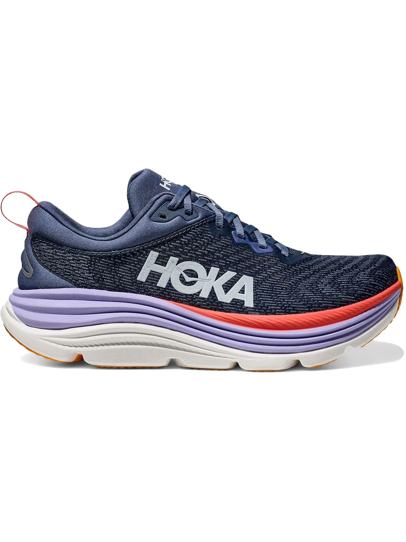 Женские кроссовки для бега Hoka One One Gaviota 5, Anchor Grapefruit — изображение 1 из 1