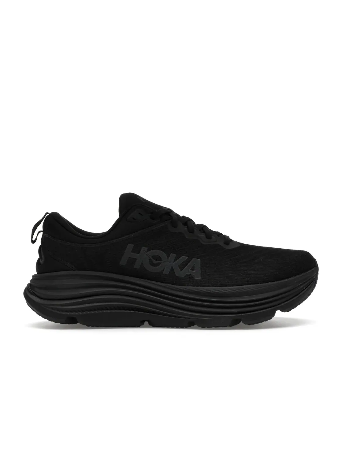 Мужские кроссовки для бега Hoka One One Gaviota 5 — изображение 1 из 4, черный/черный