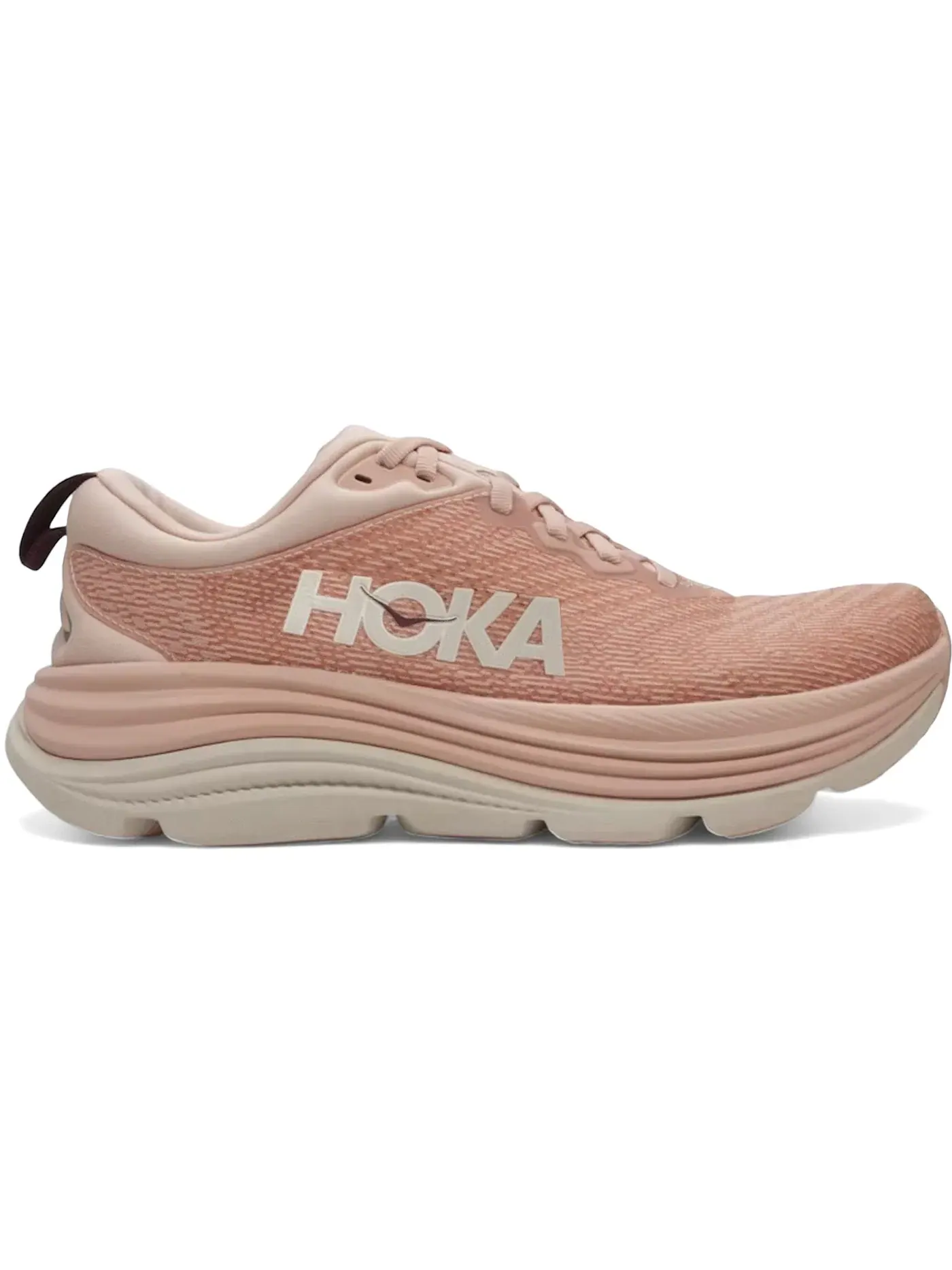 Женские кроссовки для бега Gaviota 5 Hoka One One — изображение 1 из 1, розовый розовый кремовый