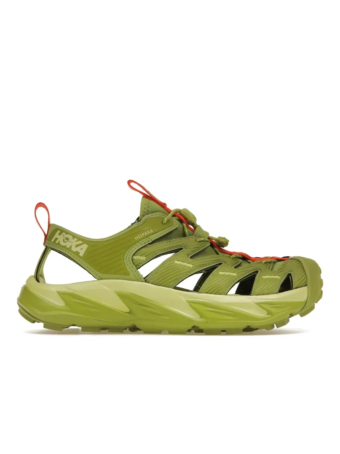 Мужские кроссовки с закрытым верхом Hoka One One Hopara — изображение 1 из 4, темный зеленый