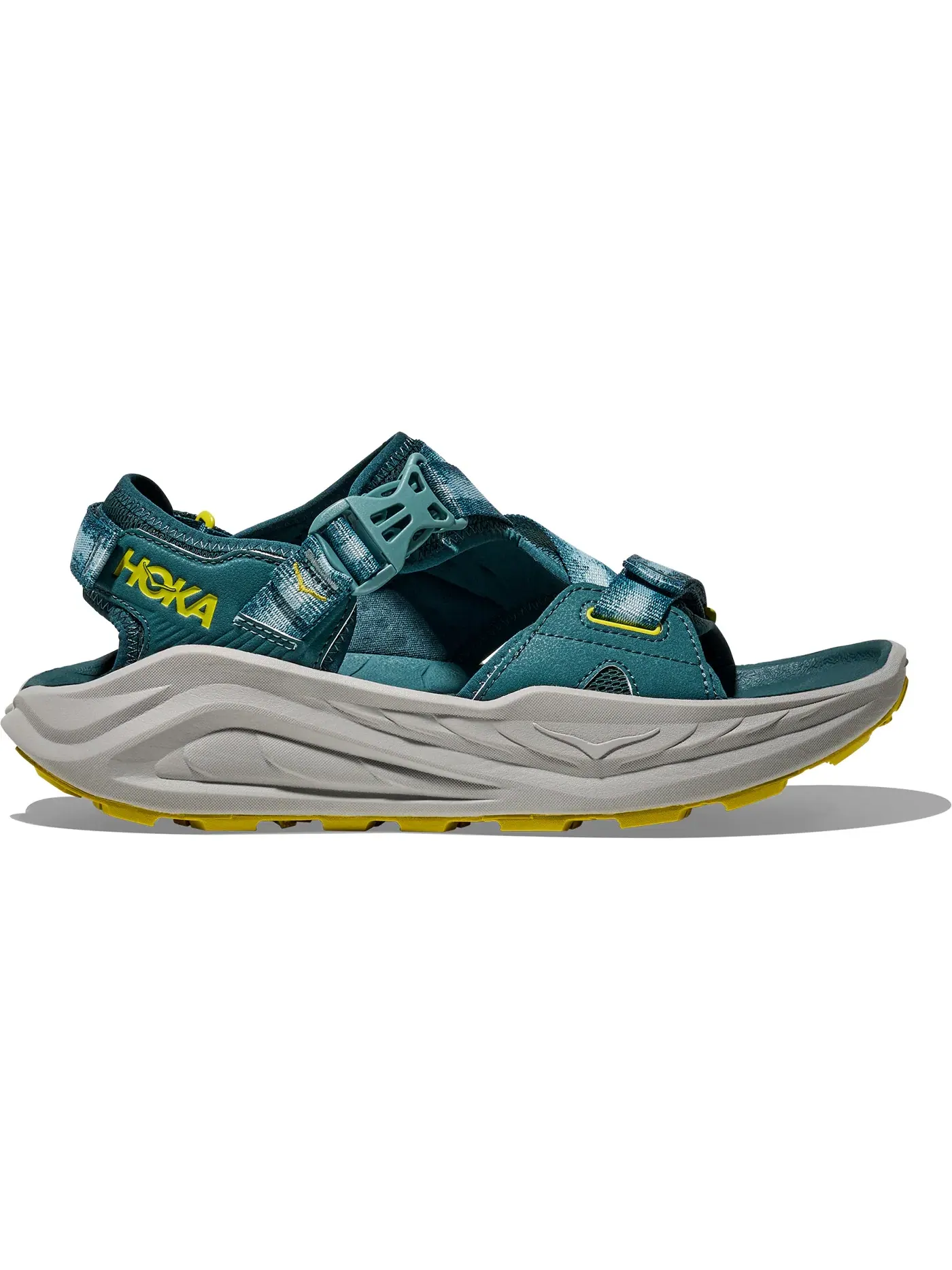 Мужские сандалии Hoka One One Infini Hike TC — изображение 1 из 1, синий зеленый