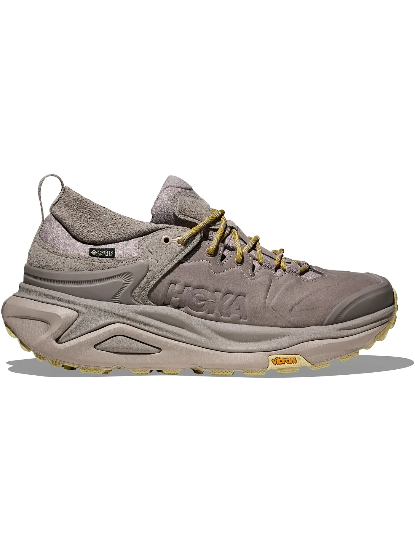 Мужские кроссовки для бега с мембраной Gore-Tex Hoka One One Kaha 3 Low Gore-Tex, Cement/Putty — изображение 1 из 1