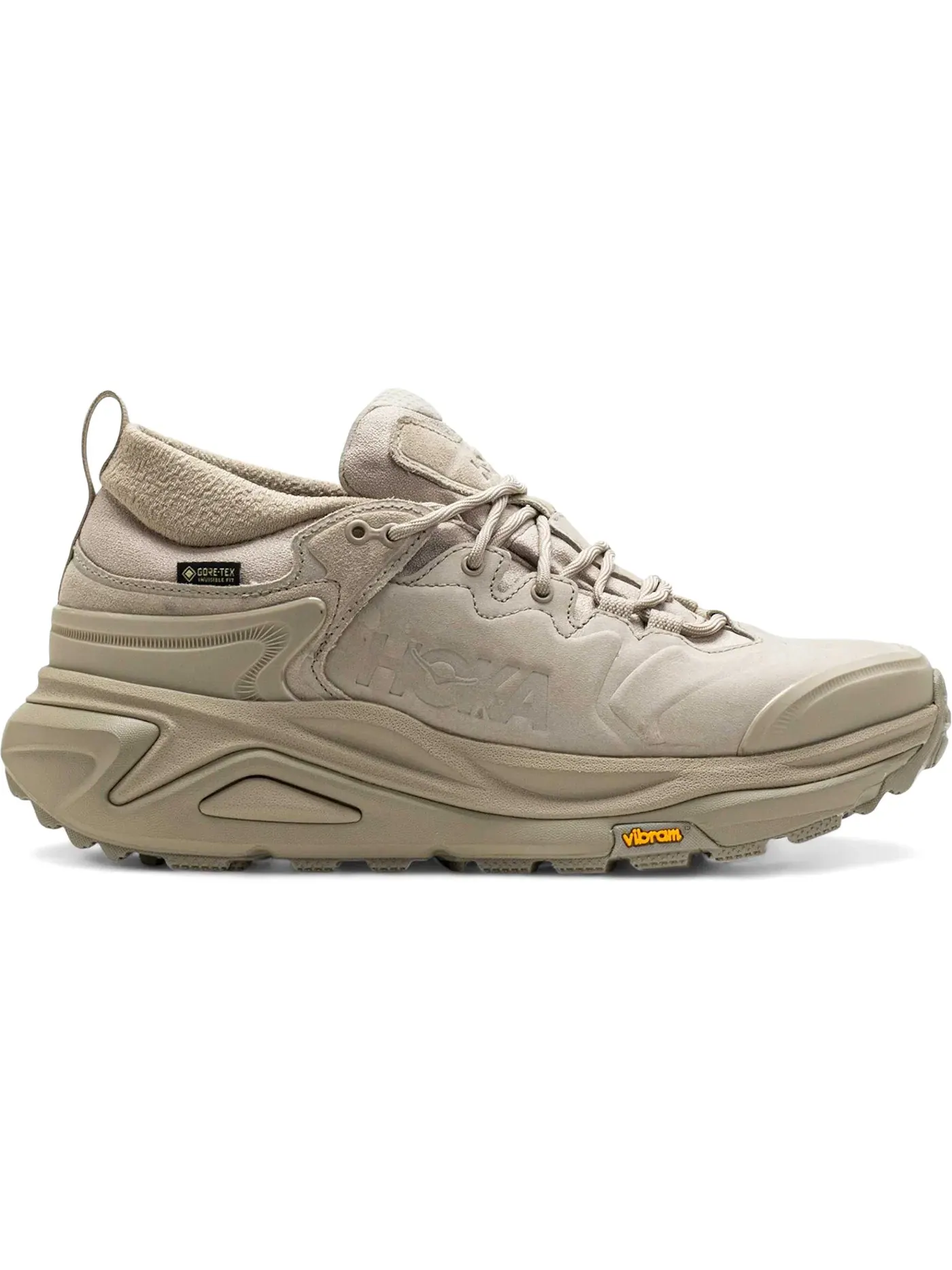 Женские кроссовки для бега с мембраной Gore-Tex Hoka One One Kaha 3 Low Gore-Tex, Raw Linen Oat Milk — изображение 1 из 1