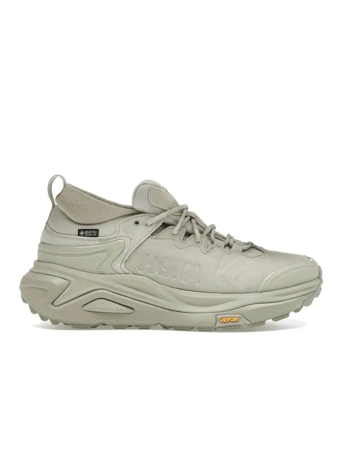 Мужские кроссовки для бега с мембраной Gore-Tex Hoka One One Kaha 3 Low Gore-Tex, Raw Linen Oat Milk — изображение 1 из 4