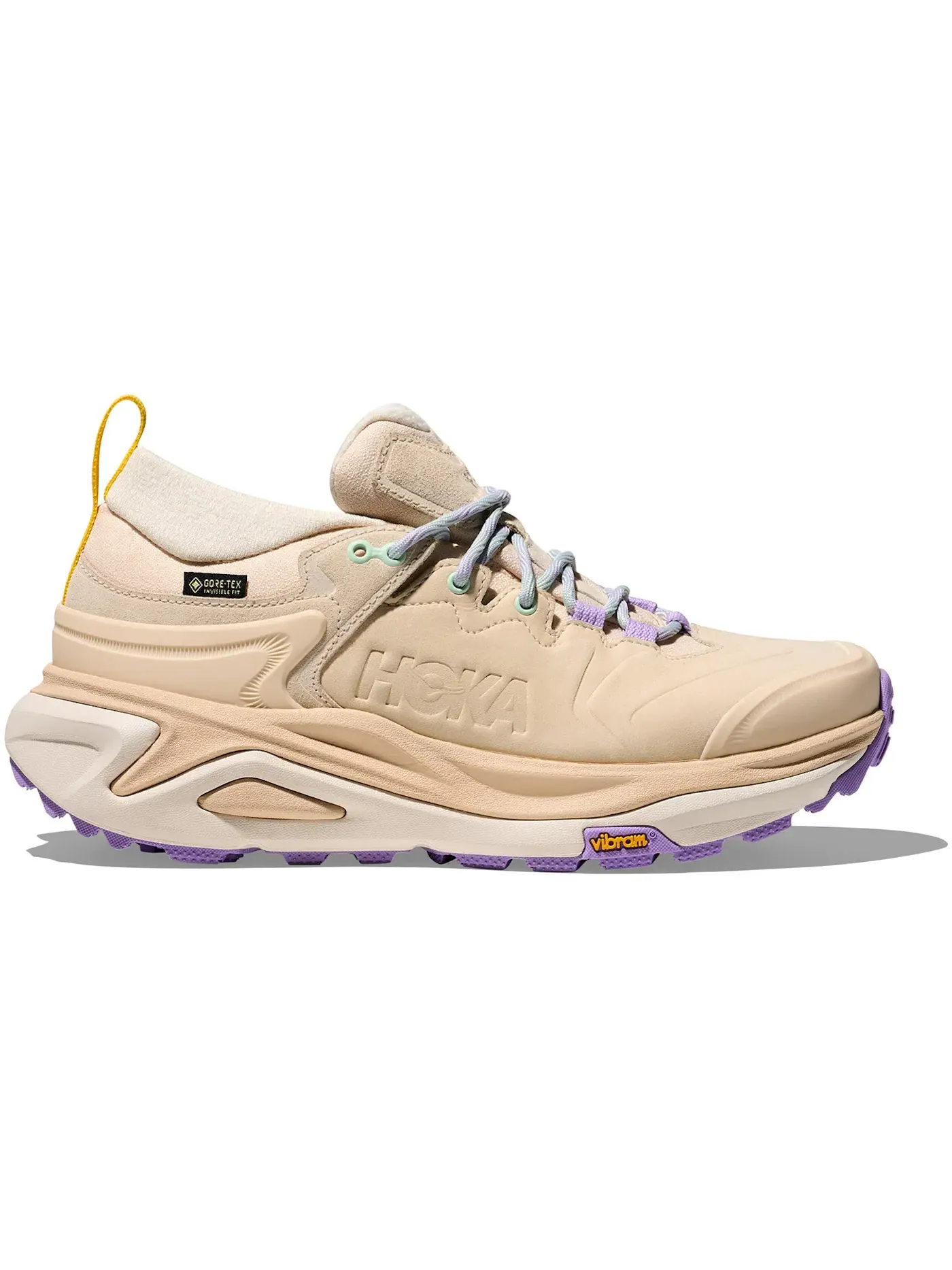 Женские кроссовки для бега Hoka One One Kaha 3 Low Gore-Tex, Vanilla Mint Fluorite — изображение 1 из 1