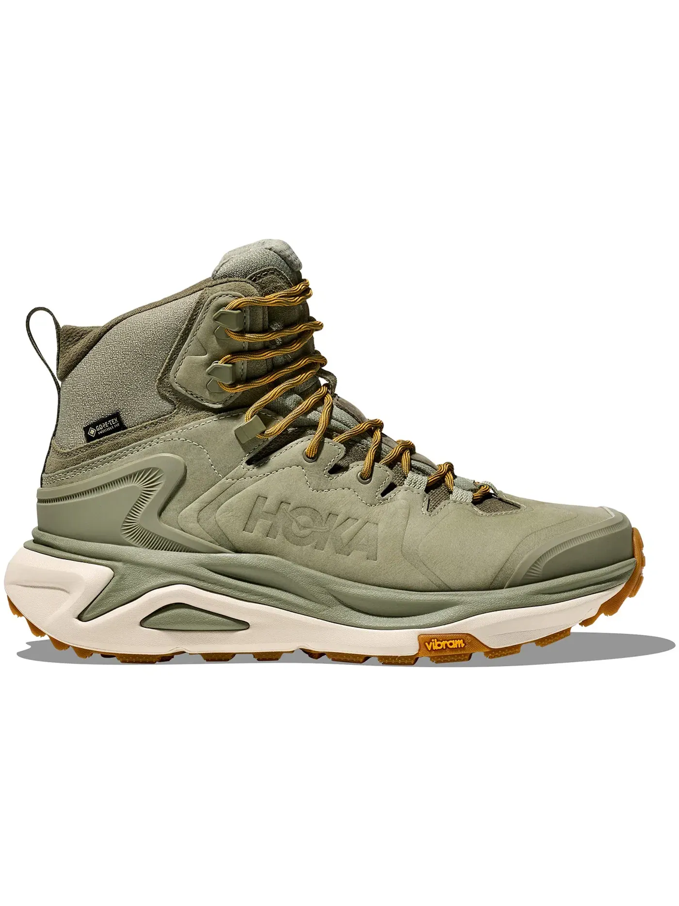 Мужские кроссовки с высоким берцем Hoka One One Kaha 3 Mid Gore-Tex, Sea Moss Oat Milk — изображение 1 из 1