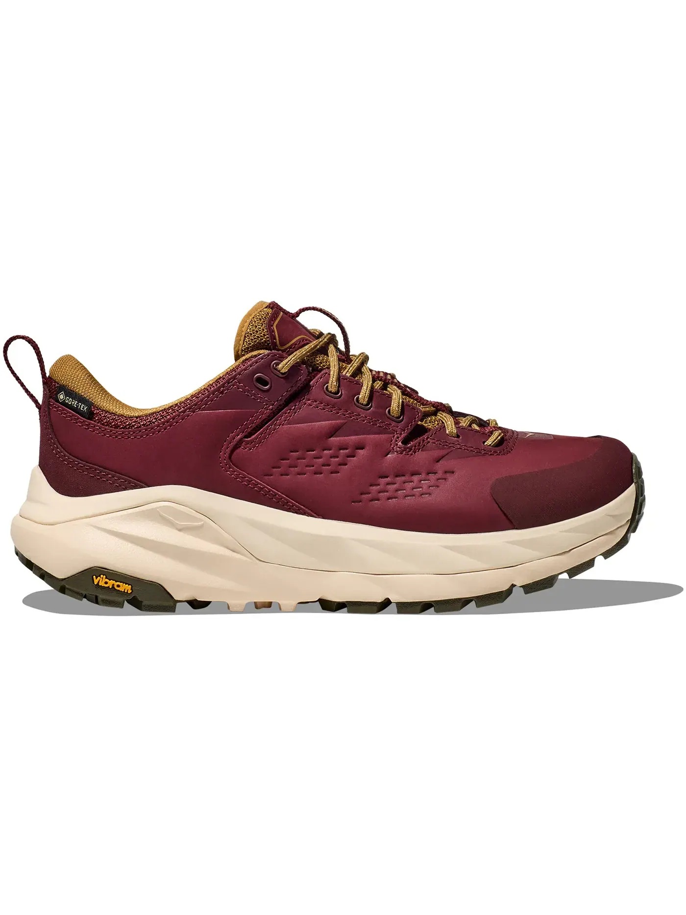 Мужские кроссовки с мембраной Gore-Tex Hoka One One Kaha Low Gore-Tex — изображение 1 из 1, бордовый