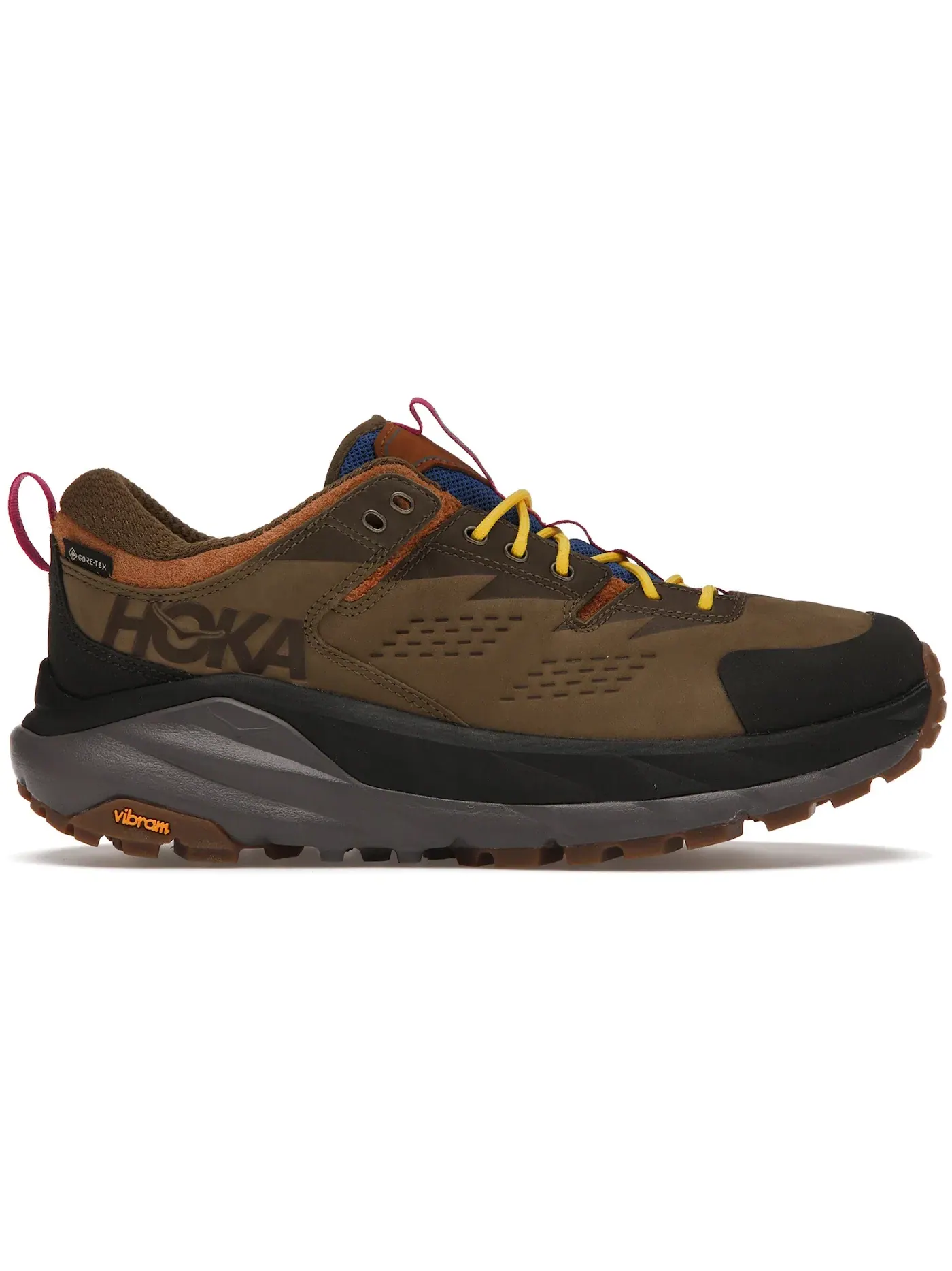 Мужские кроссовки для пешего туризма с GORE-TEX Hoka One One Kaha Low Gore-Tex Bodega — изображение 1 из 1, оливковый