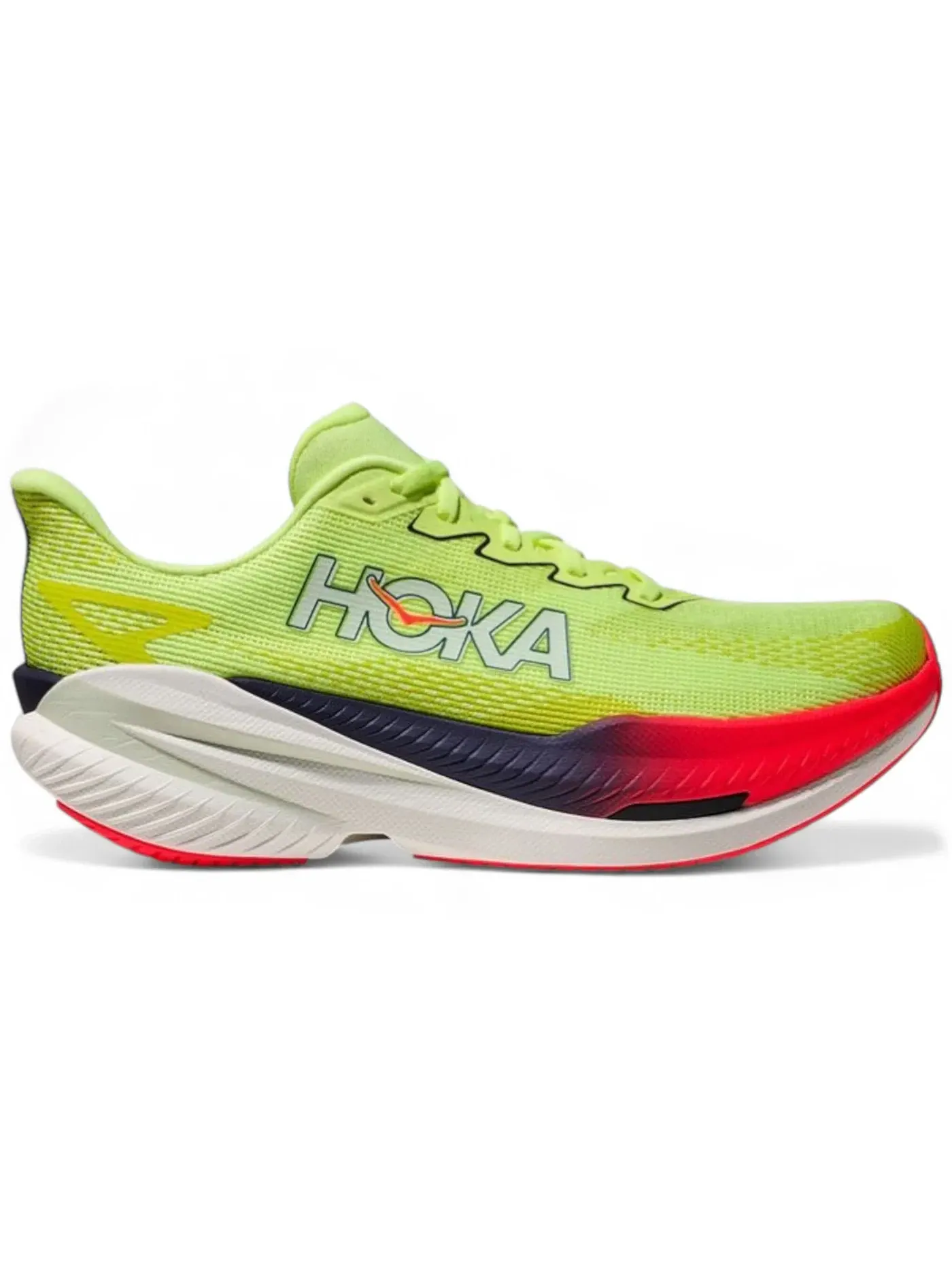 Мужские кроссовки для бега Hoka One One Mach X 3, Neon Yuzu Squid Ink — изображение 1 из 1
