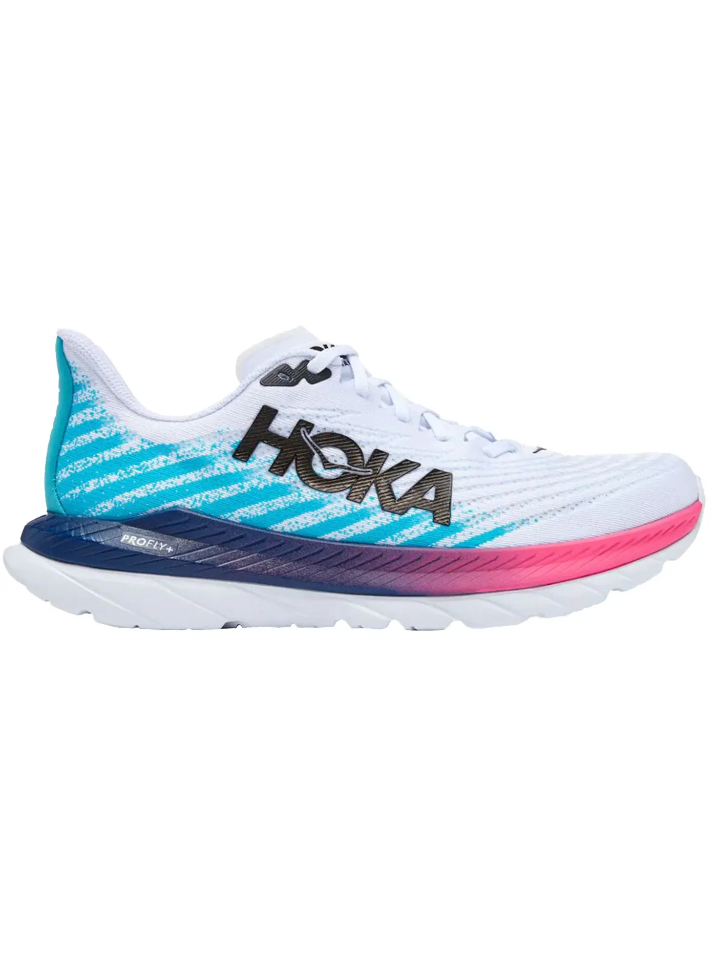 Мужские кроссовки для бега Mach 5 Hoka One One — изображение 1 из 1, белый синий
